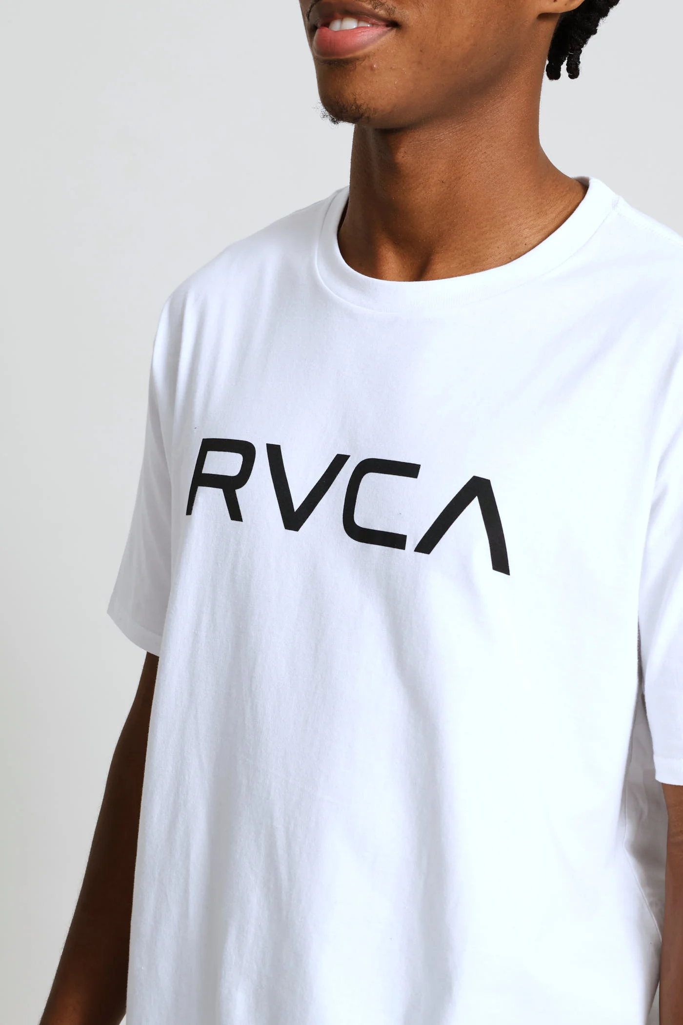 Big Logo Short Sleeve Tee - White - Image 2