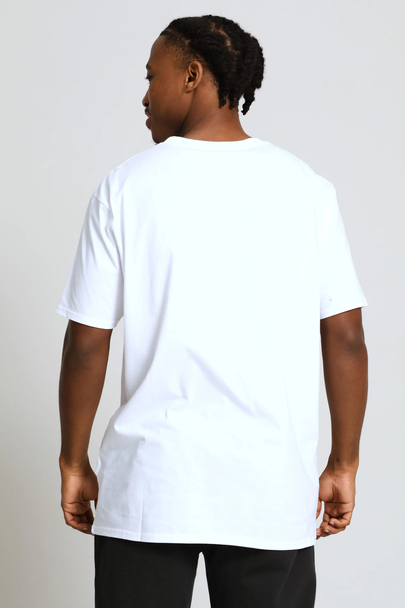 Big Logo Short Sleeve Tee - White - Image 4