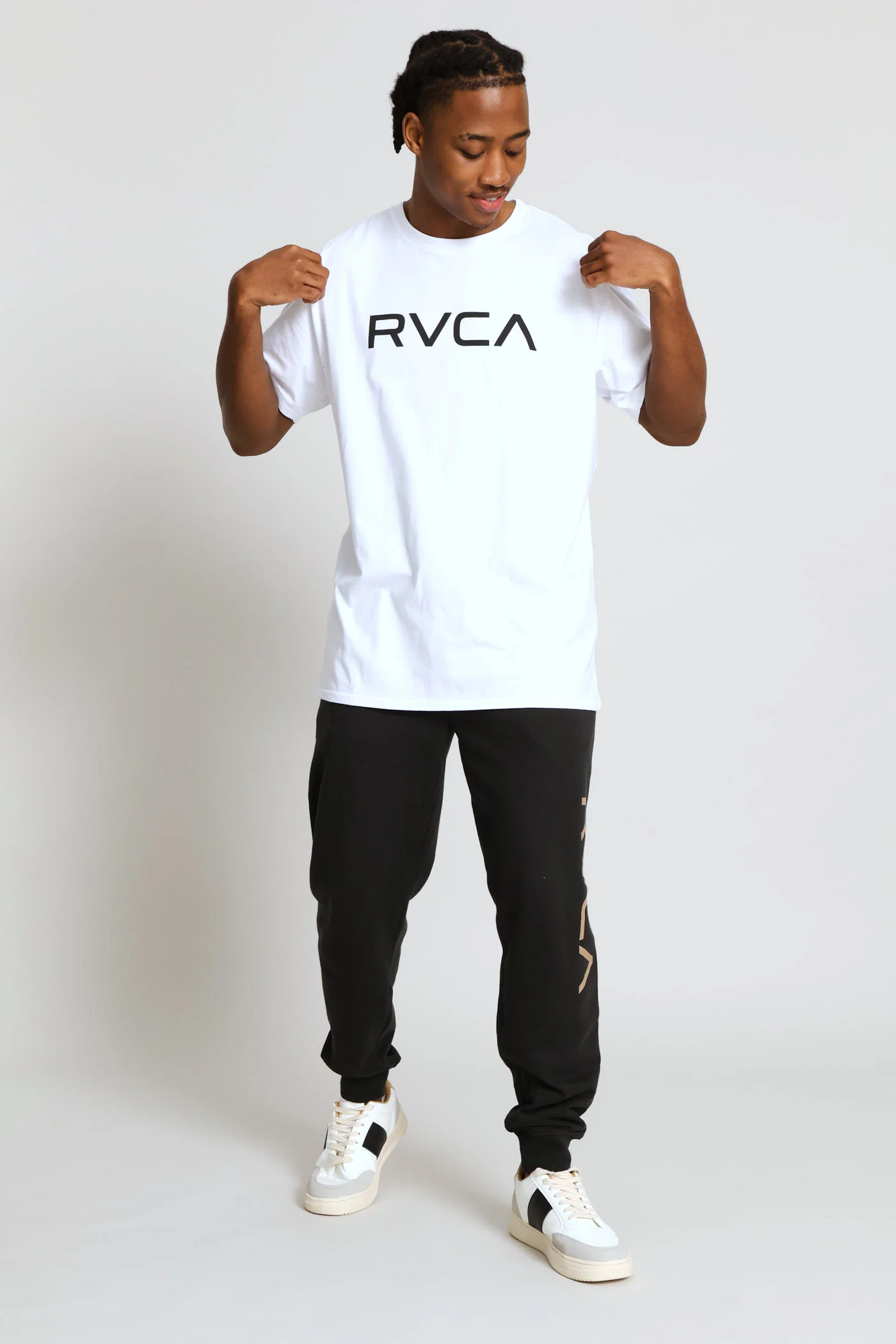 Big Logo Short Sleeve Tee - White - Image 5