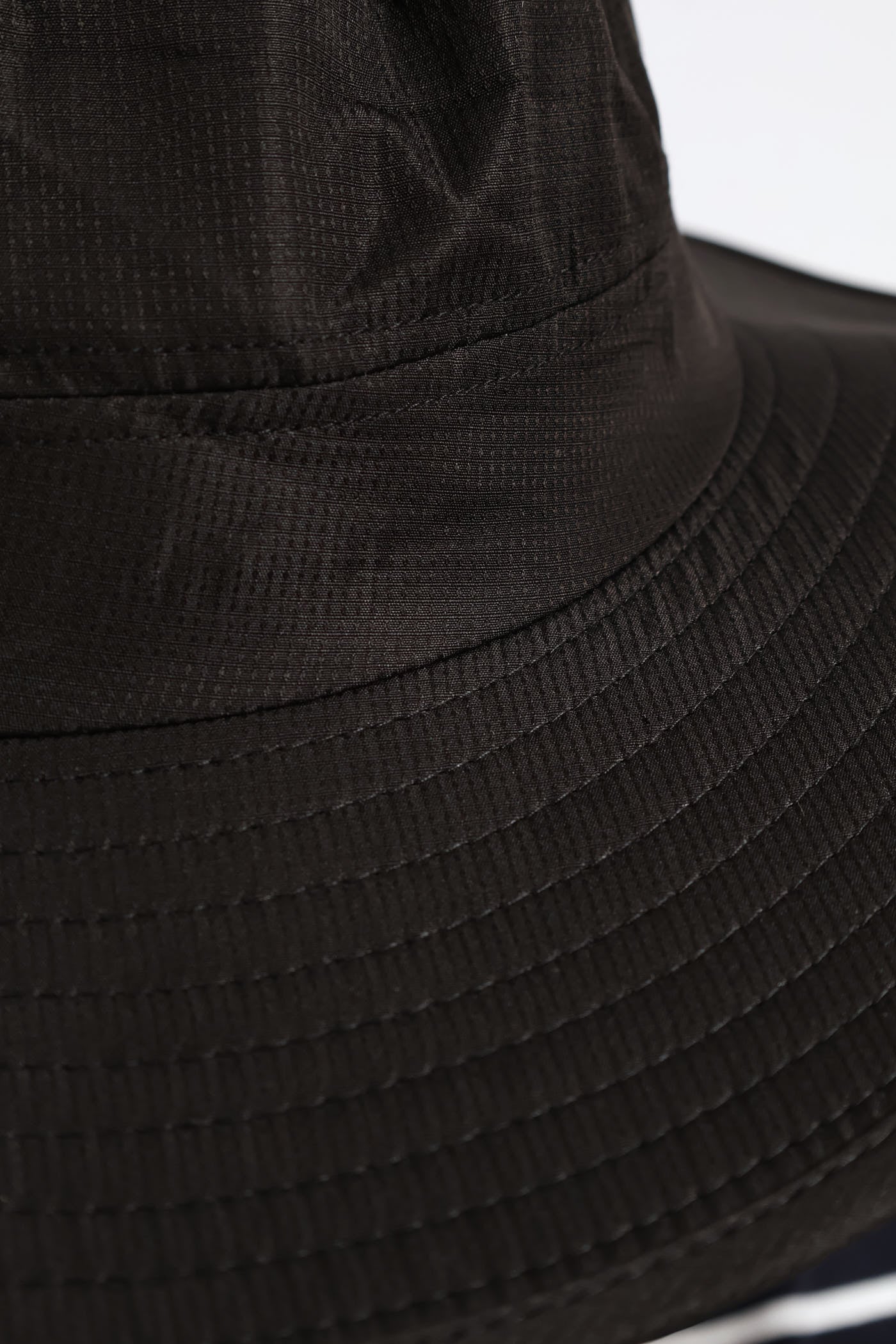 Big Rim Fisherman Bucket Hat - Black - Image 2