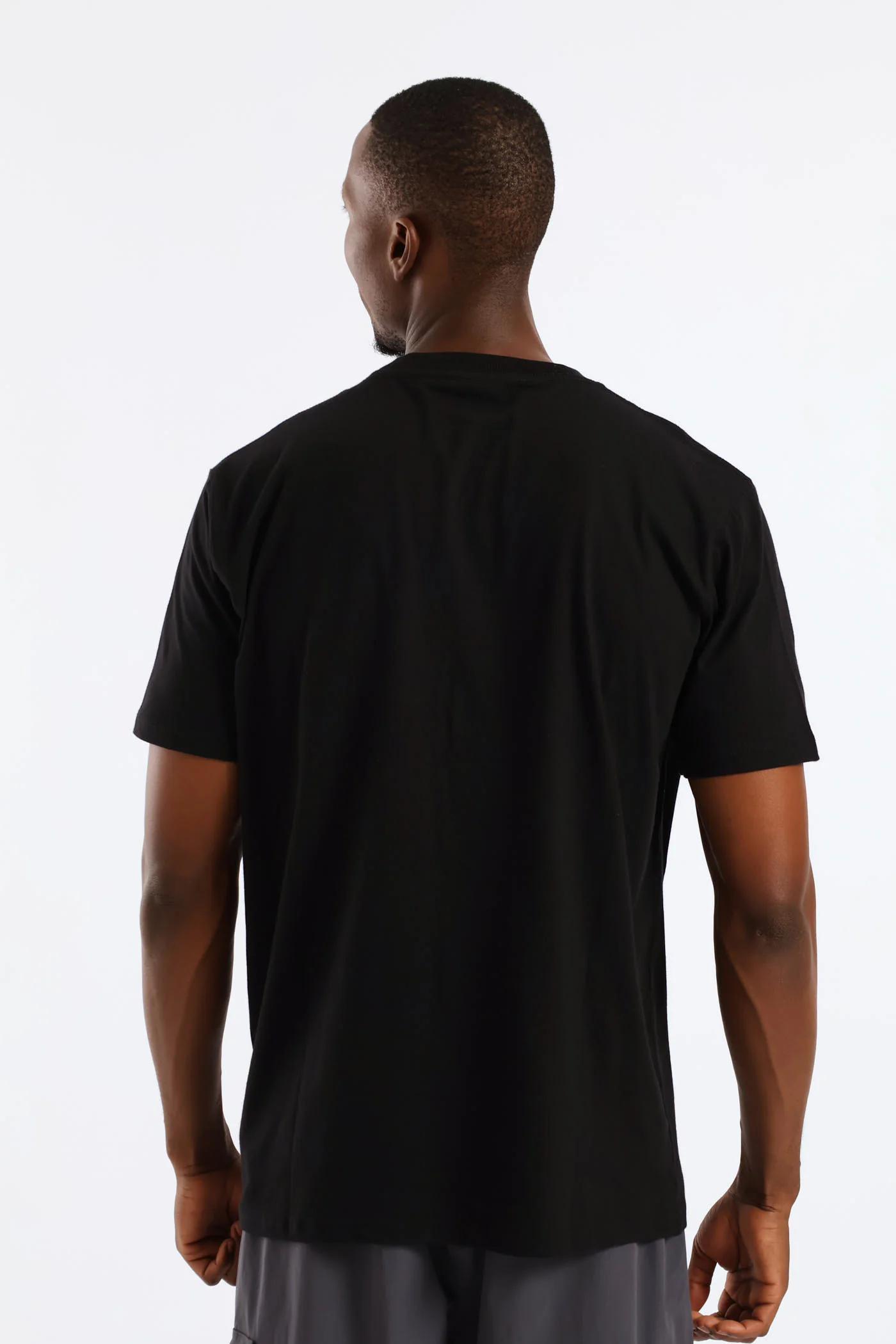 Big Short Sleeve Tee - Black - Image 5