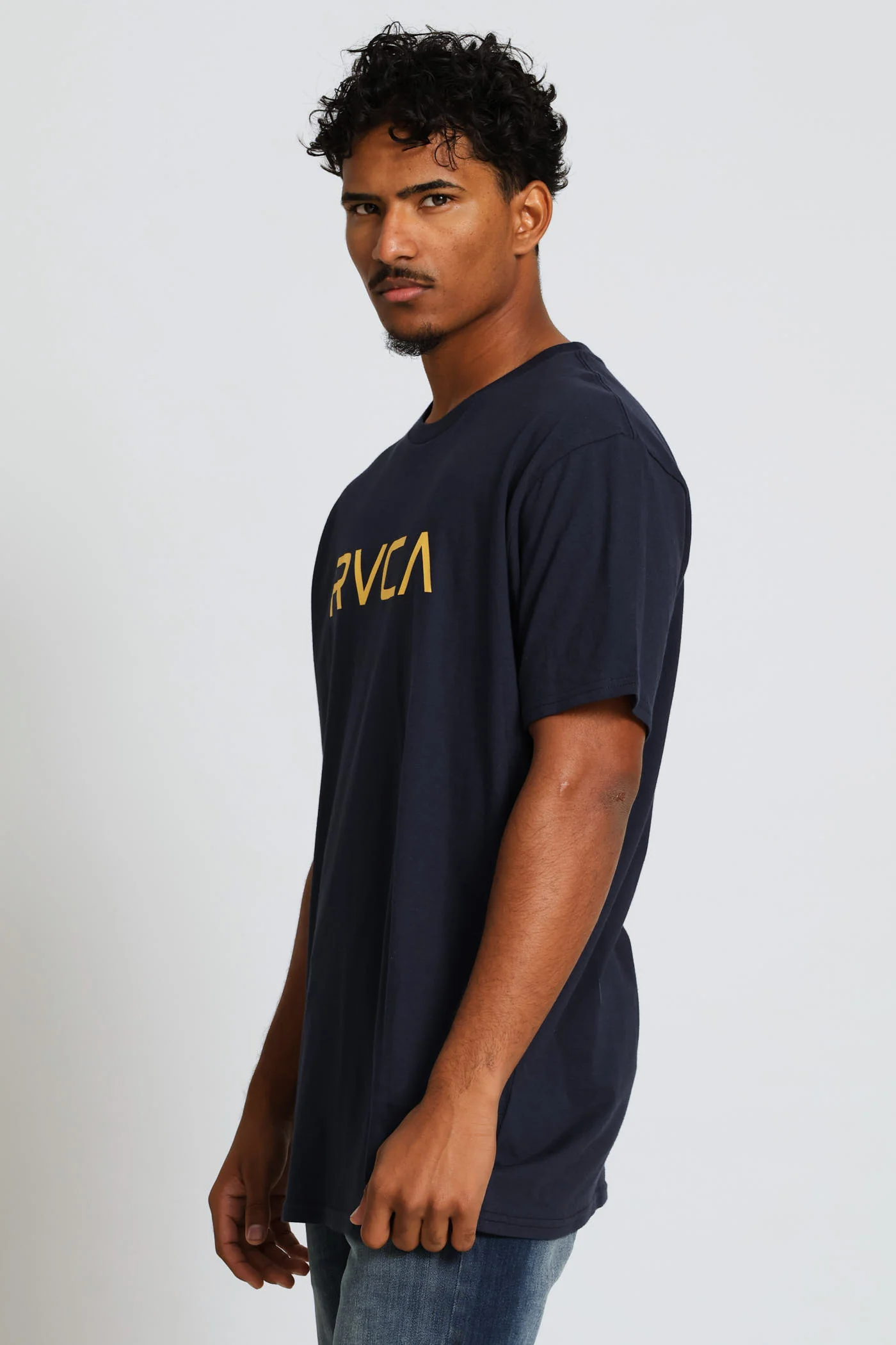 Big Short Sleeve Tee - Navy - Image 4