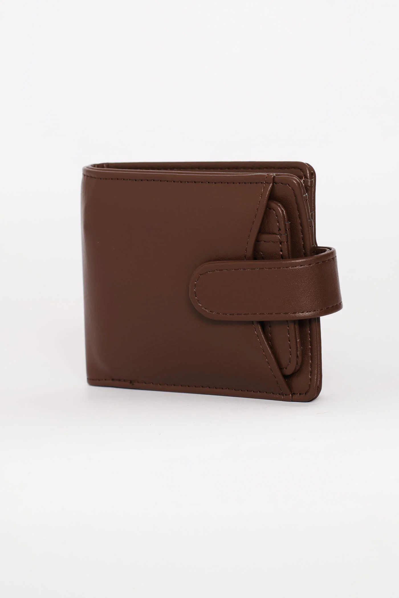 Bill Fold Wallet With Removable Cardholder - Tabacco - Image 4