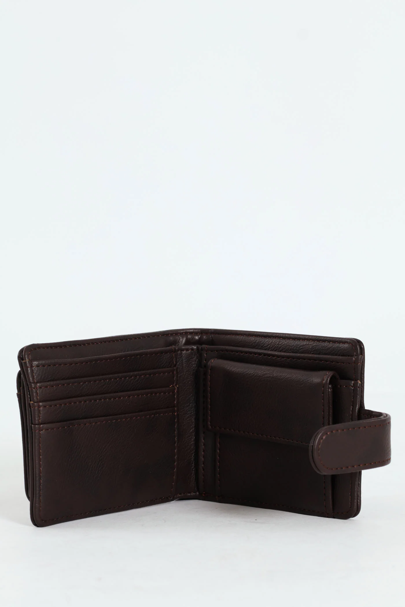 Bill Fold With Removable Cardholder Wallet - Brown - Image 4