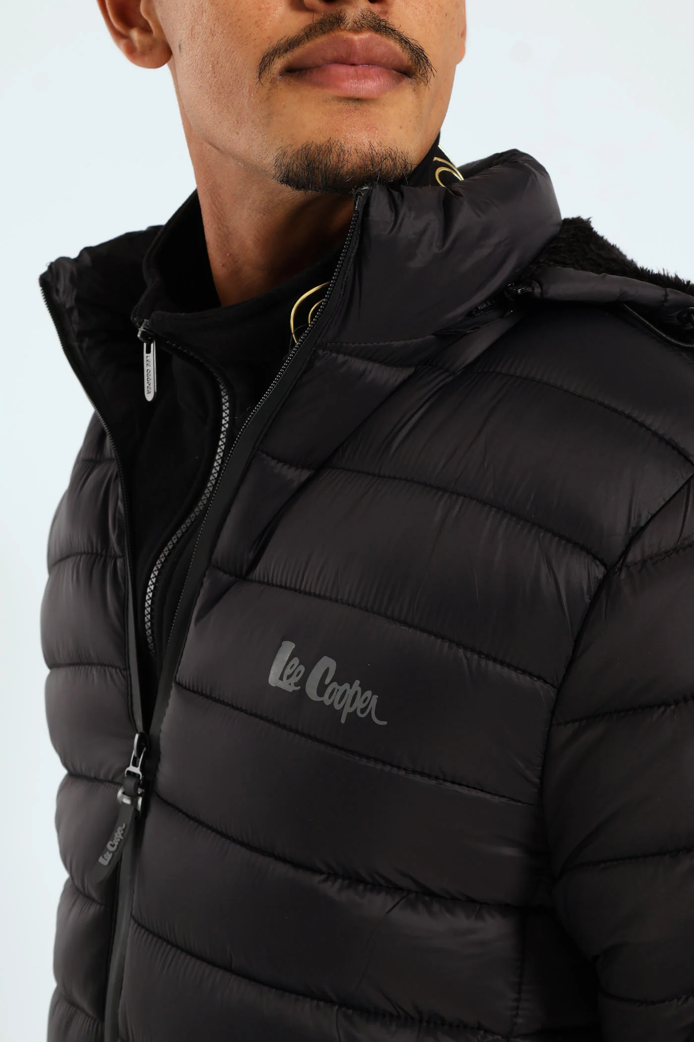 Billy Fur Lined Puffer - Black - Image 3