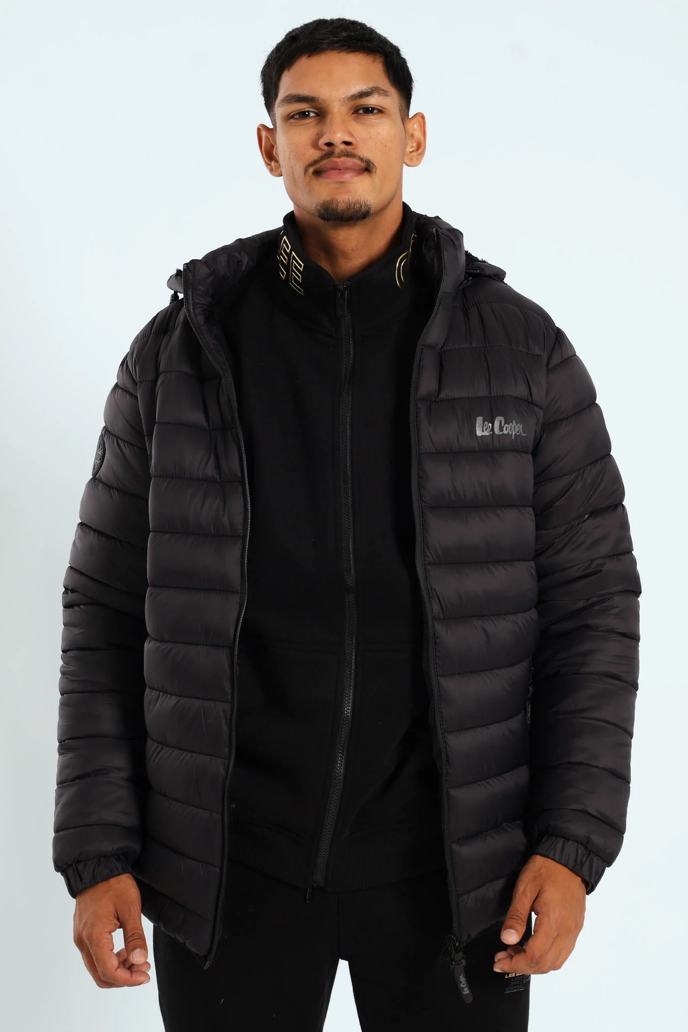 Billy Fur Lined Puffer - Black - Image 6