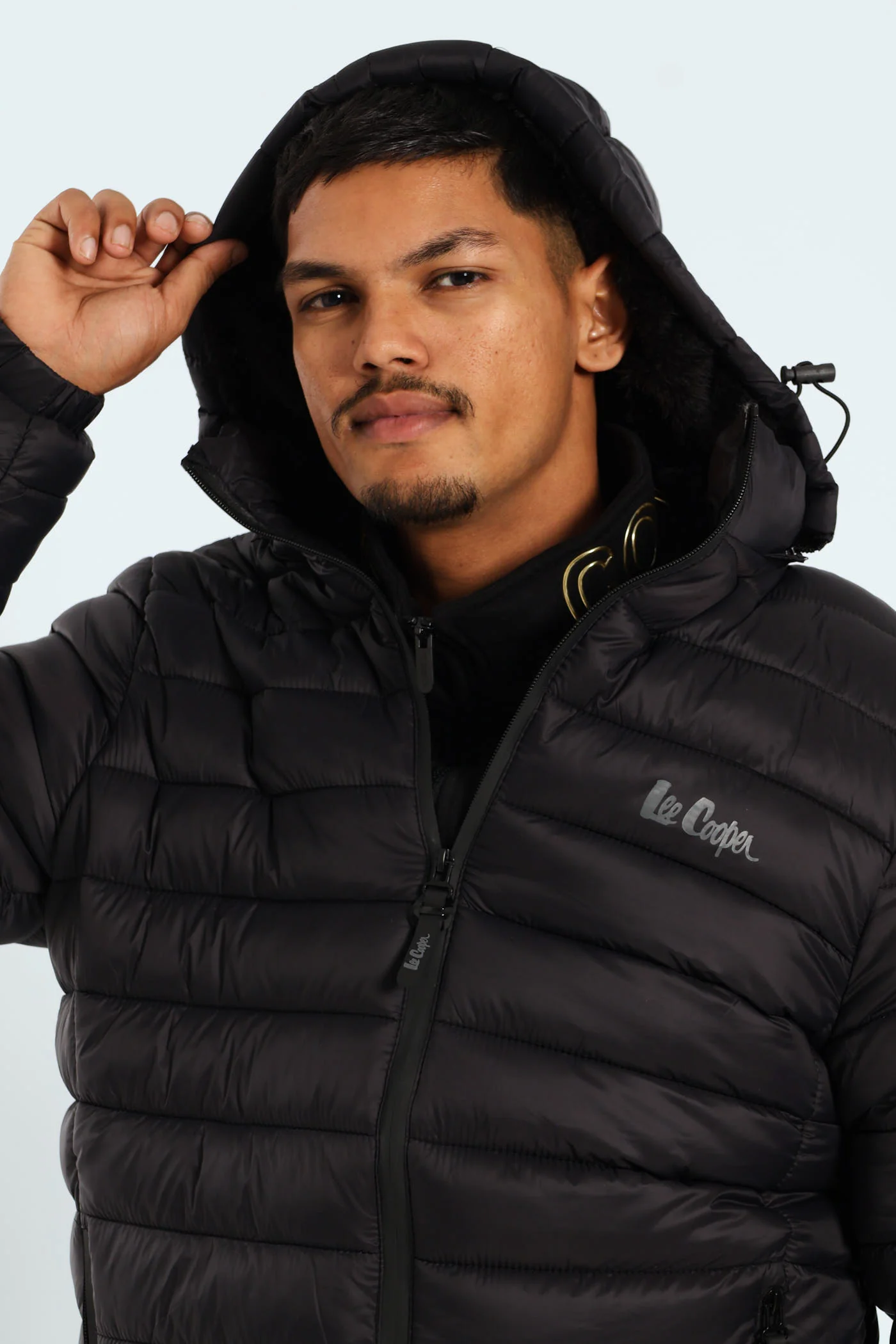 Billy Fur Lined Puffer - Black - Image 7