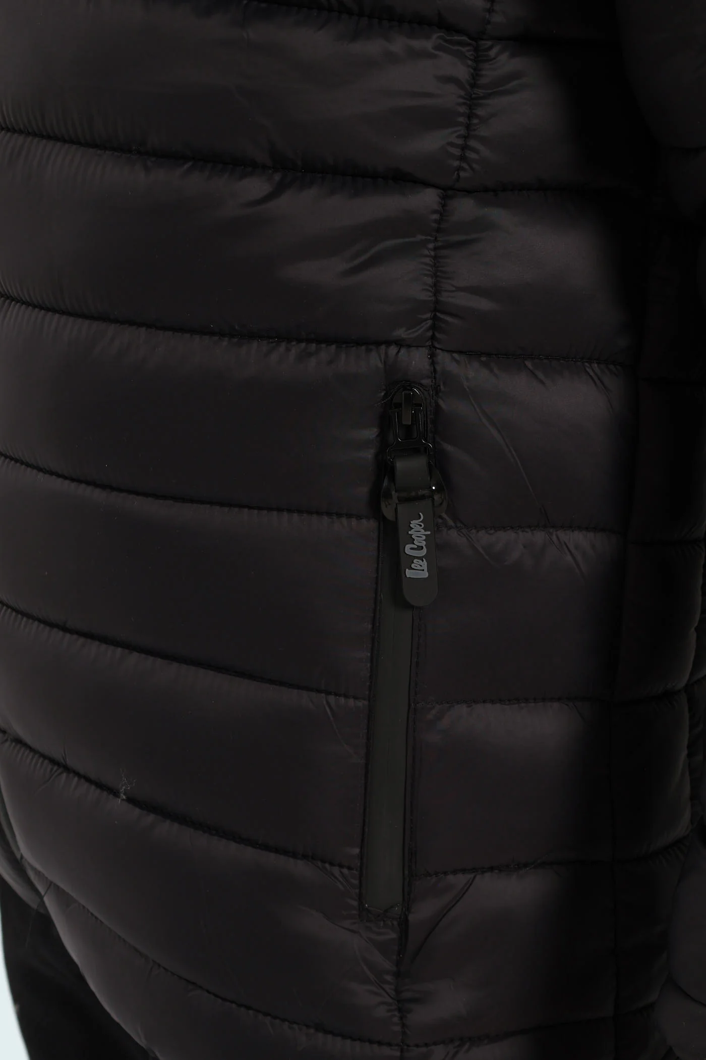 Billy Fur Lined Puffer - Black - Image 8