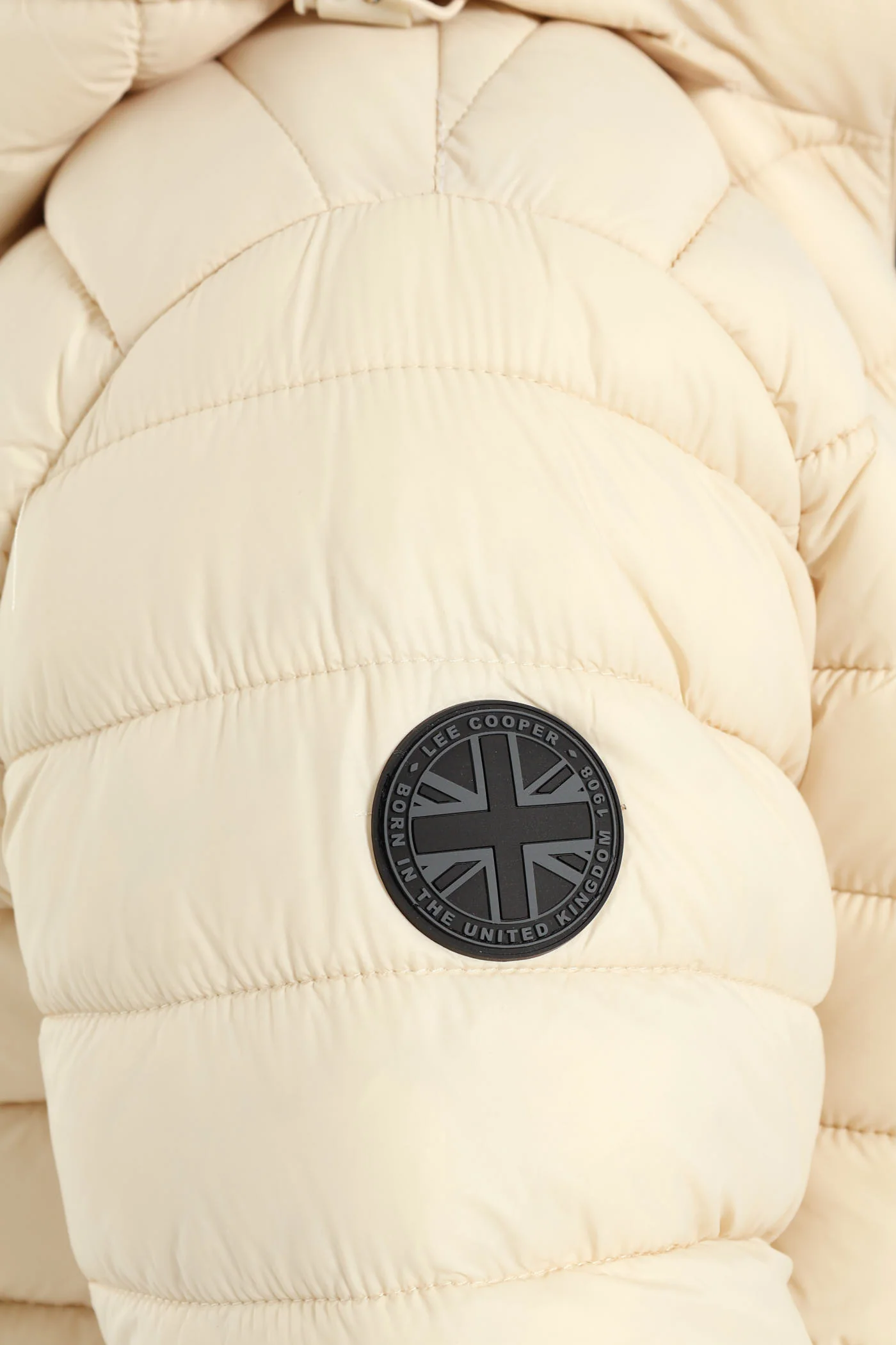 Billy Fur Lined Puffer - Stone - Image 8