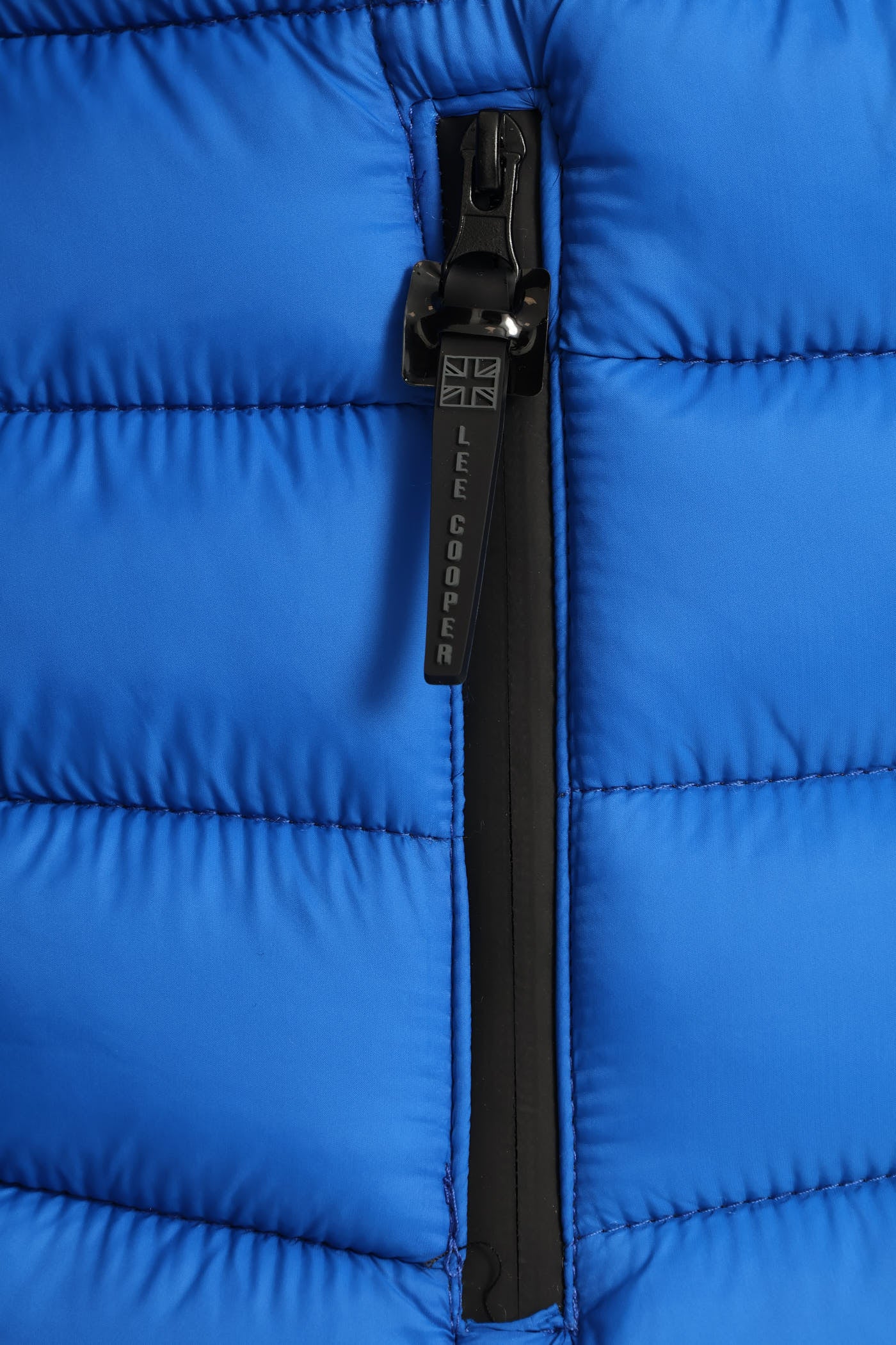 Billy Fur Lined Puffer Jacket - Blue - Image 7