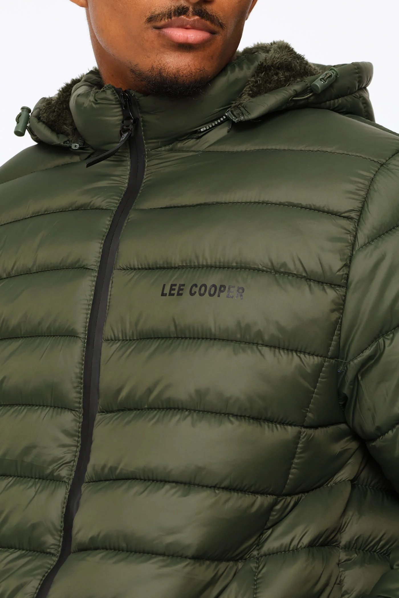 Billy Puffer Jacket - Olive - Image 6