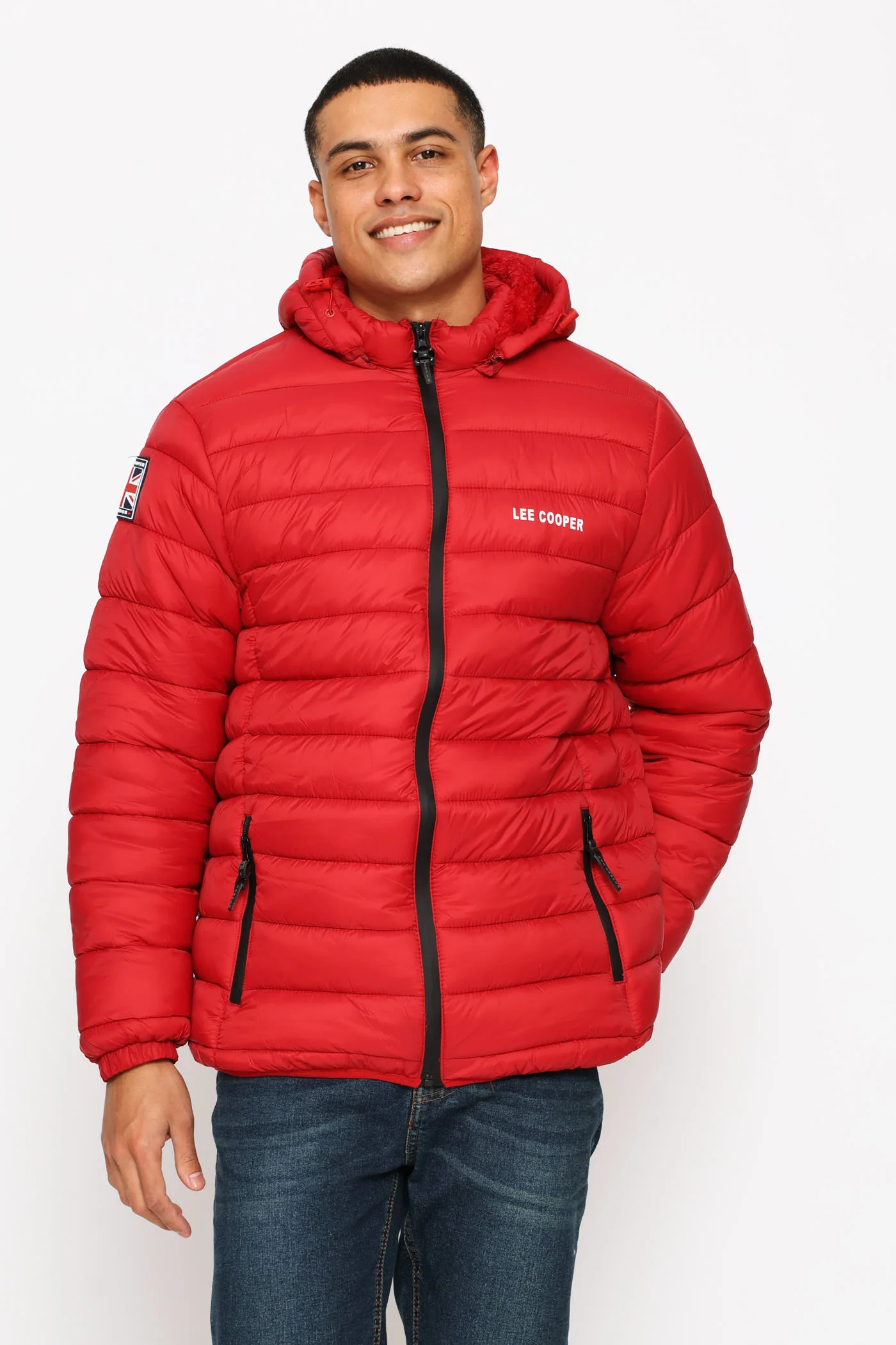 Billy Puffer Jacket - Red - Image 3