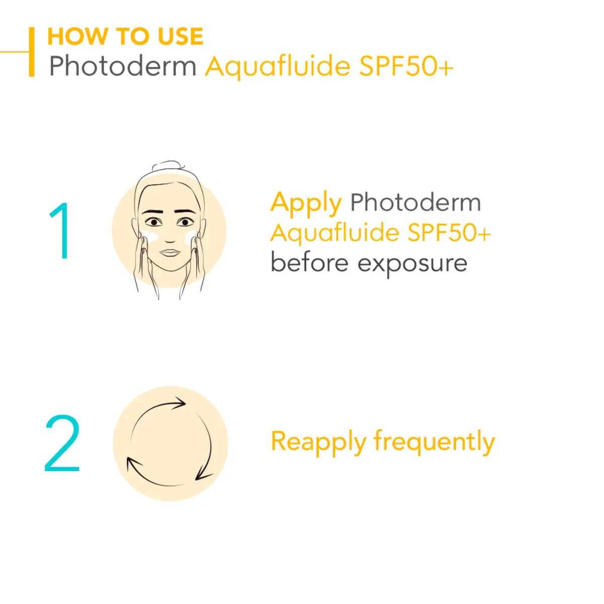 Photoderm Aquafluide SPF50+ - Sun Active Defense - Invisible - Image 5