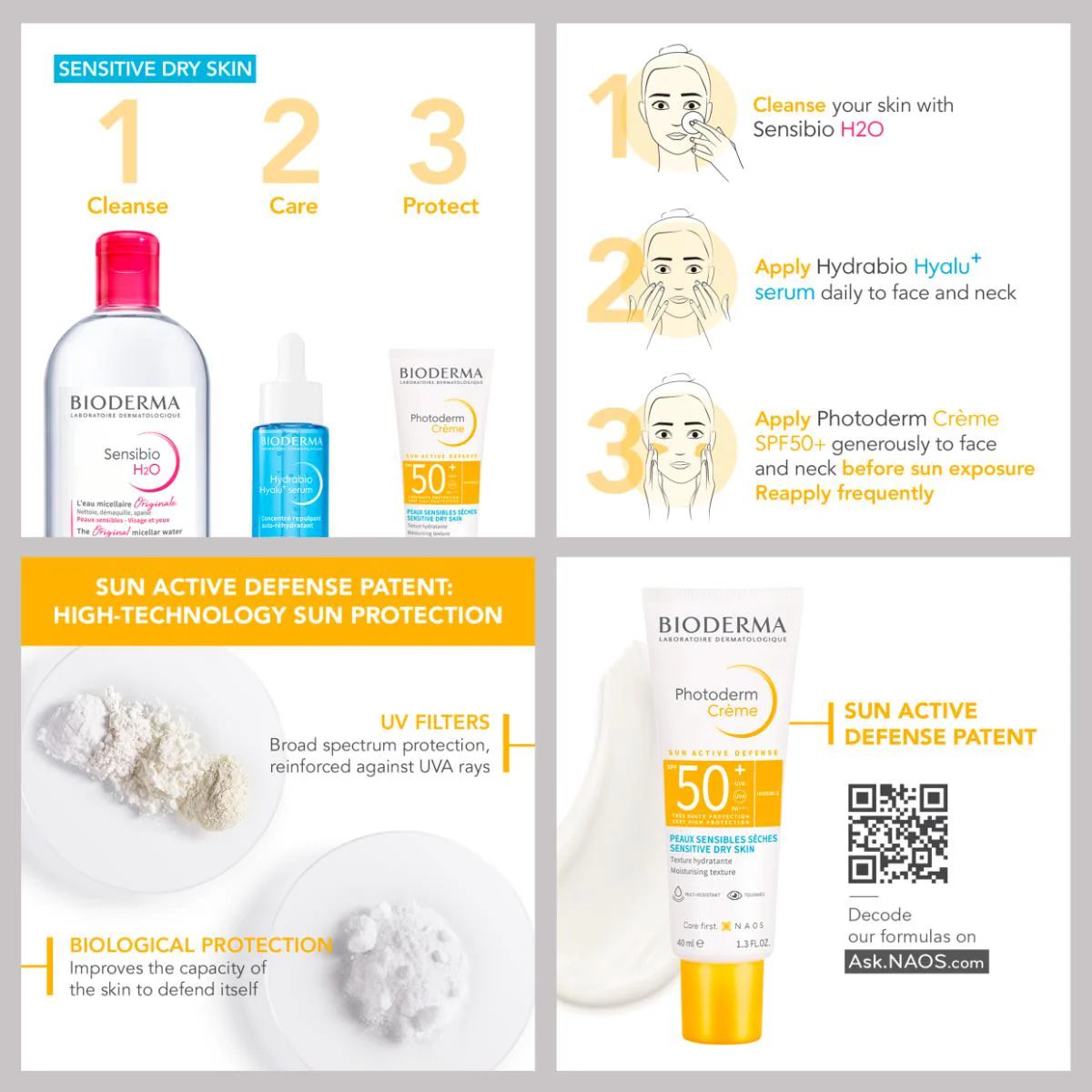 Photoderm Cream SPF50+  - Sun Active Defense - Invisible - Image 4