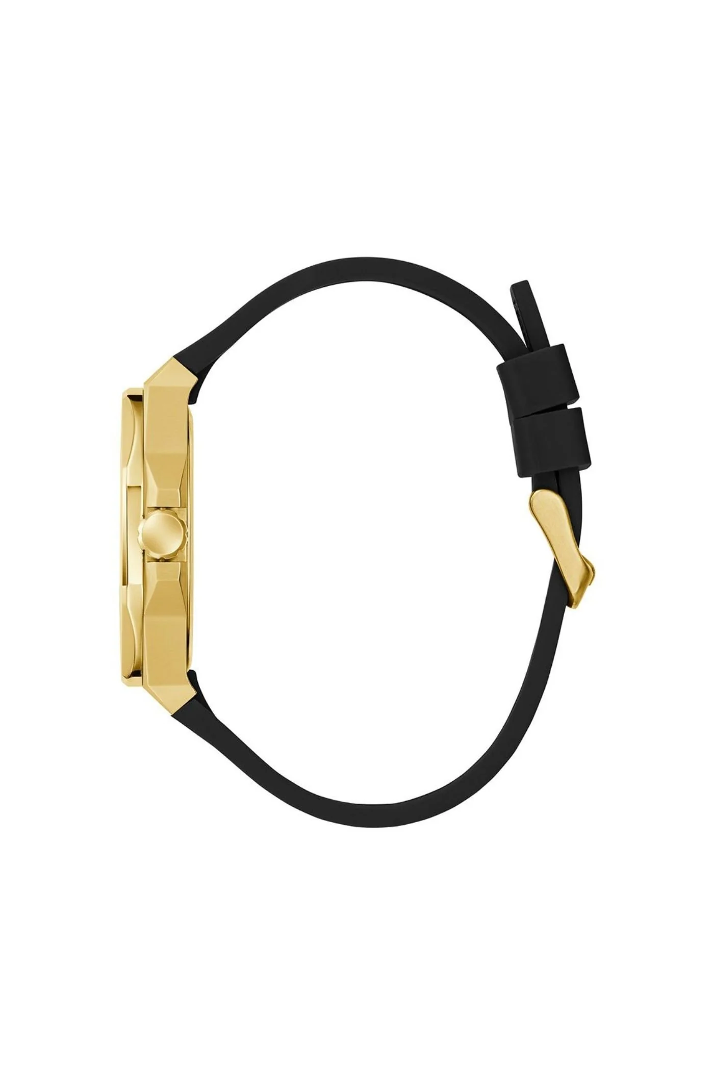 Black & Gold Tone Analogue Watch - Image 4