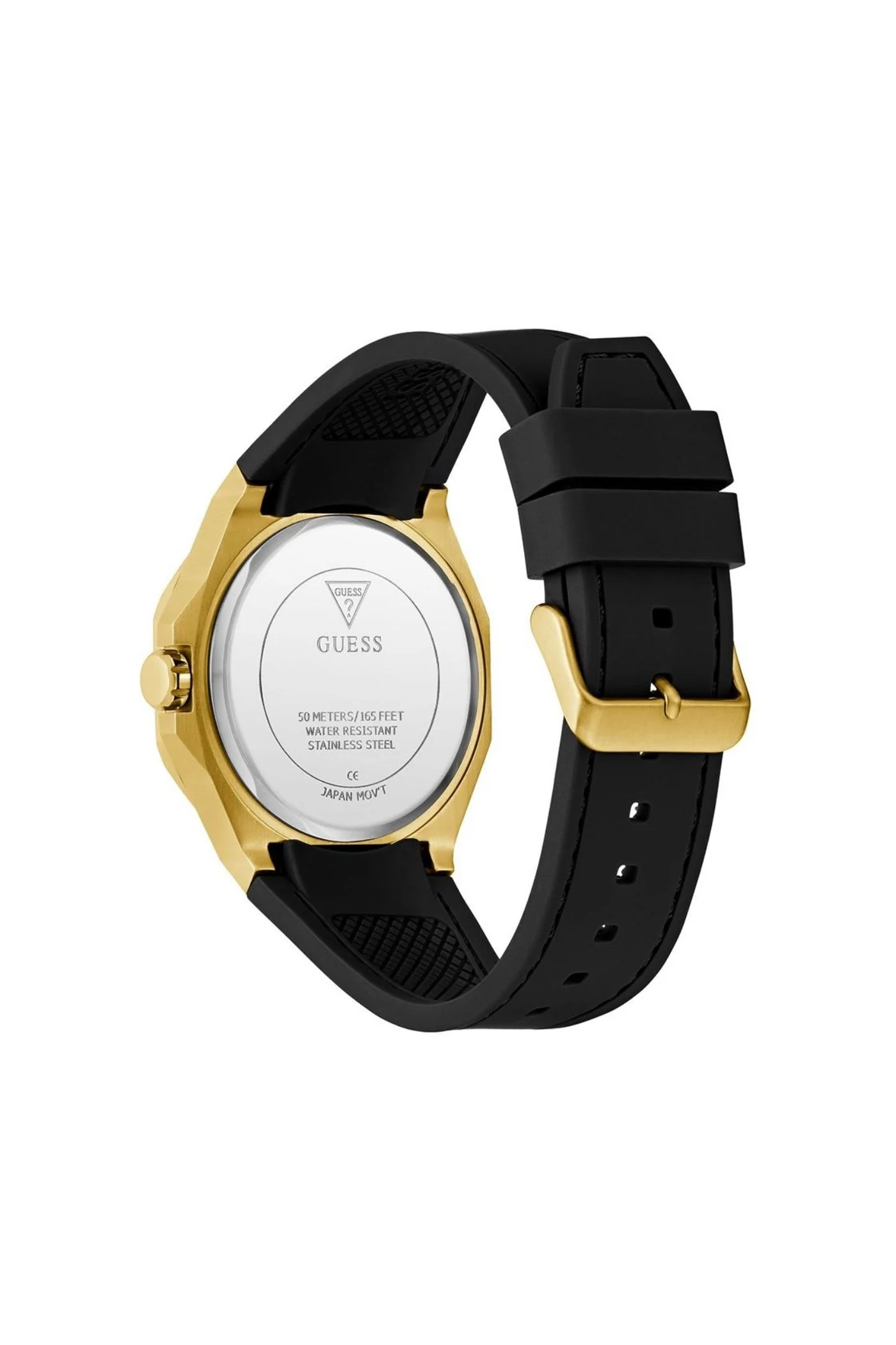 Black & Gold Tone Analogue Watch - Image 5