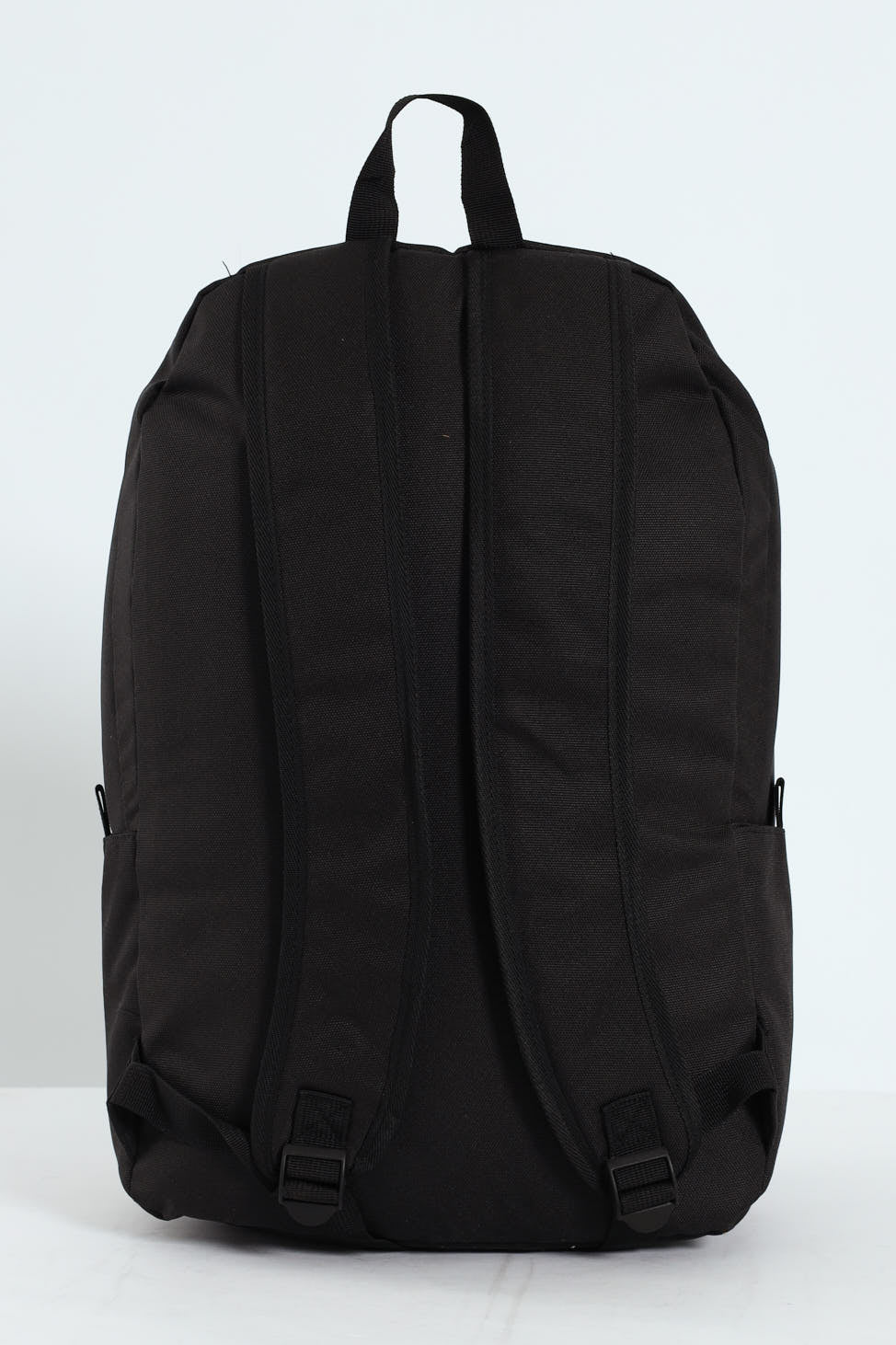 Basic Front Pocket Backpack - Black - Image 3