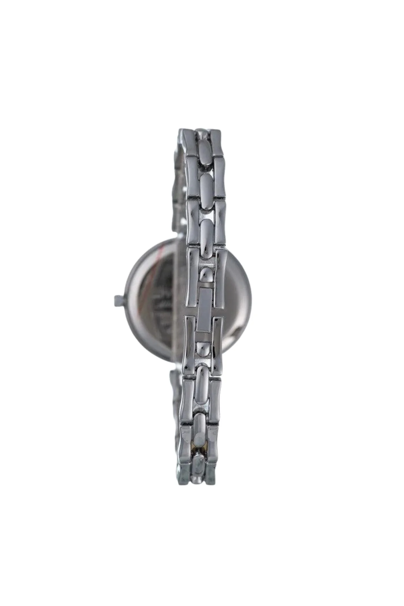 Black Dial With Round Bracelet - Silver - Image 3