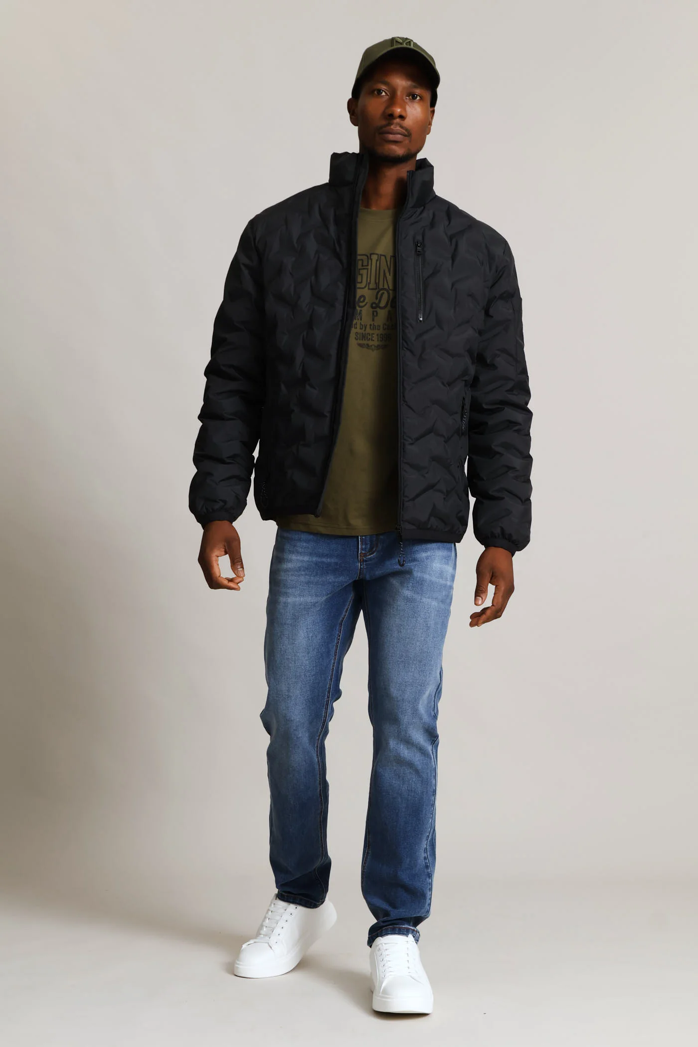 Black Heat Seal Puffer - Black - Image 8