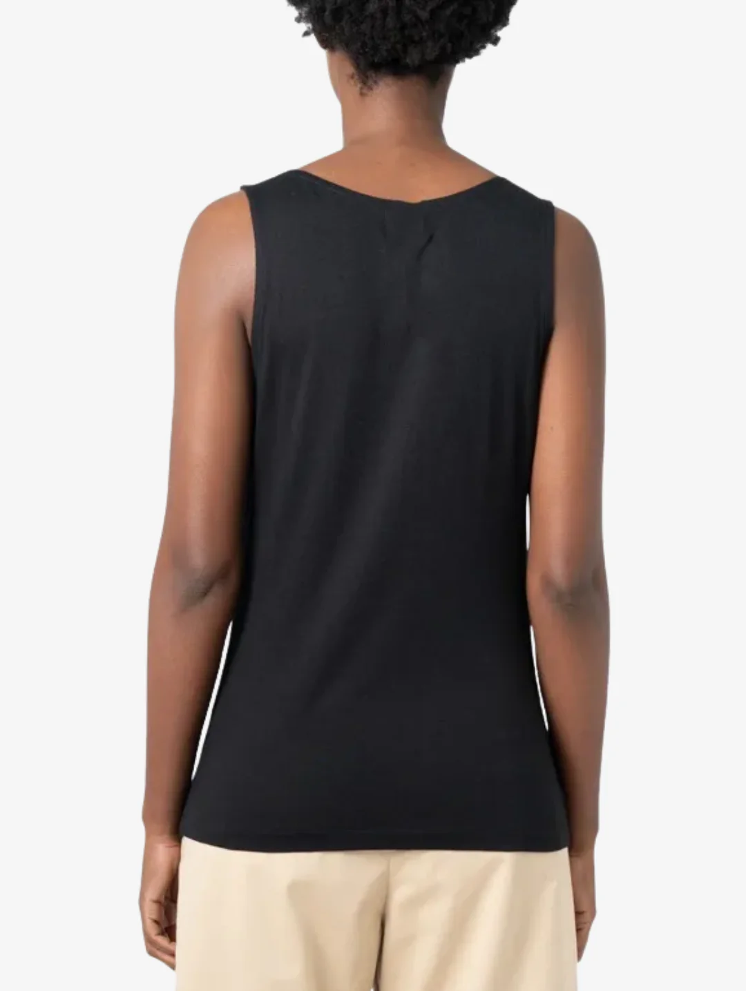 Blair Cowl Neck Top - Black - Image 3