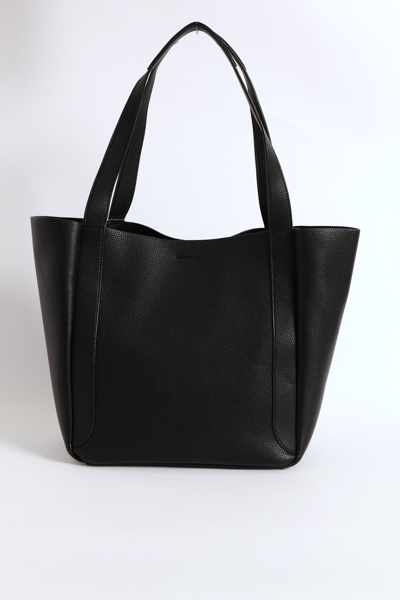 Blair Pebble Tote Bag - Black - Image 4
