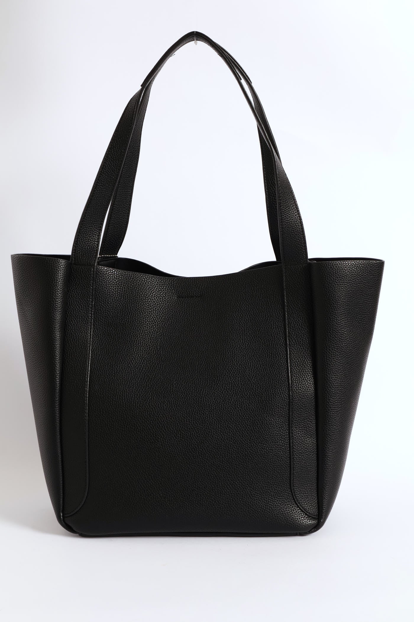 Blair Pebble Tote Bag - Black - Image 5