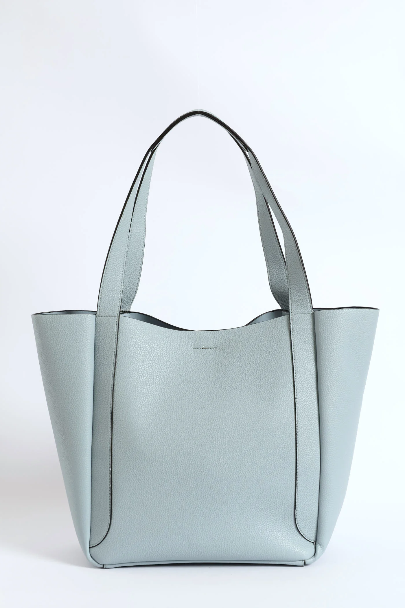 Blair Pebble Tote Bag - Denim - Image 4