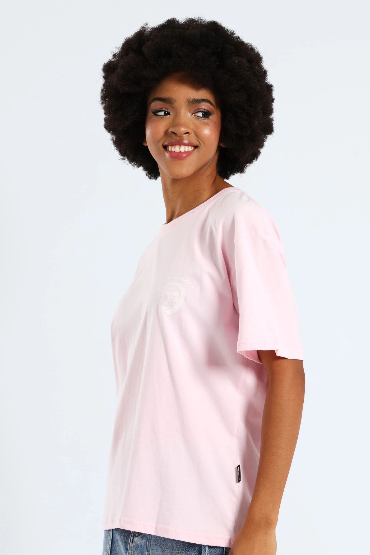 Bleached Surf Tee - Pink - Image 4