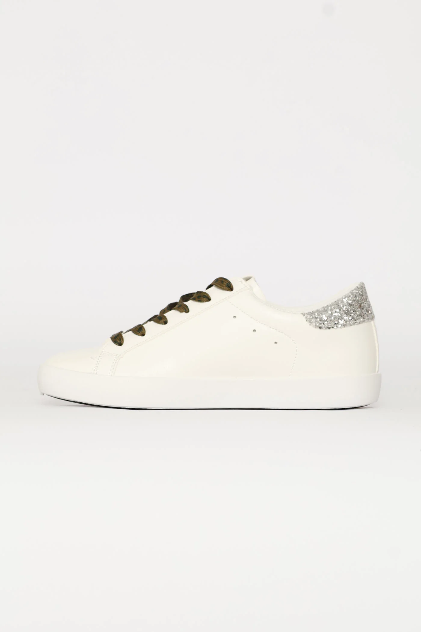 Bling Detail Sneaker - White - Image 2