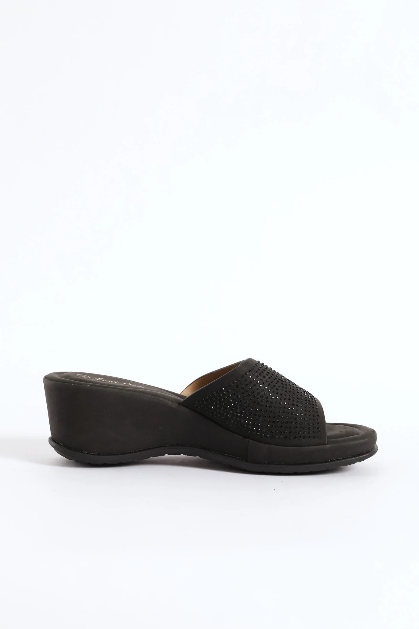 Bling Sandal - Black - Image 10