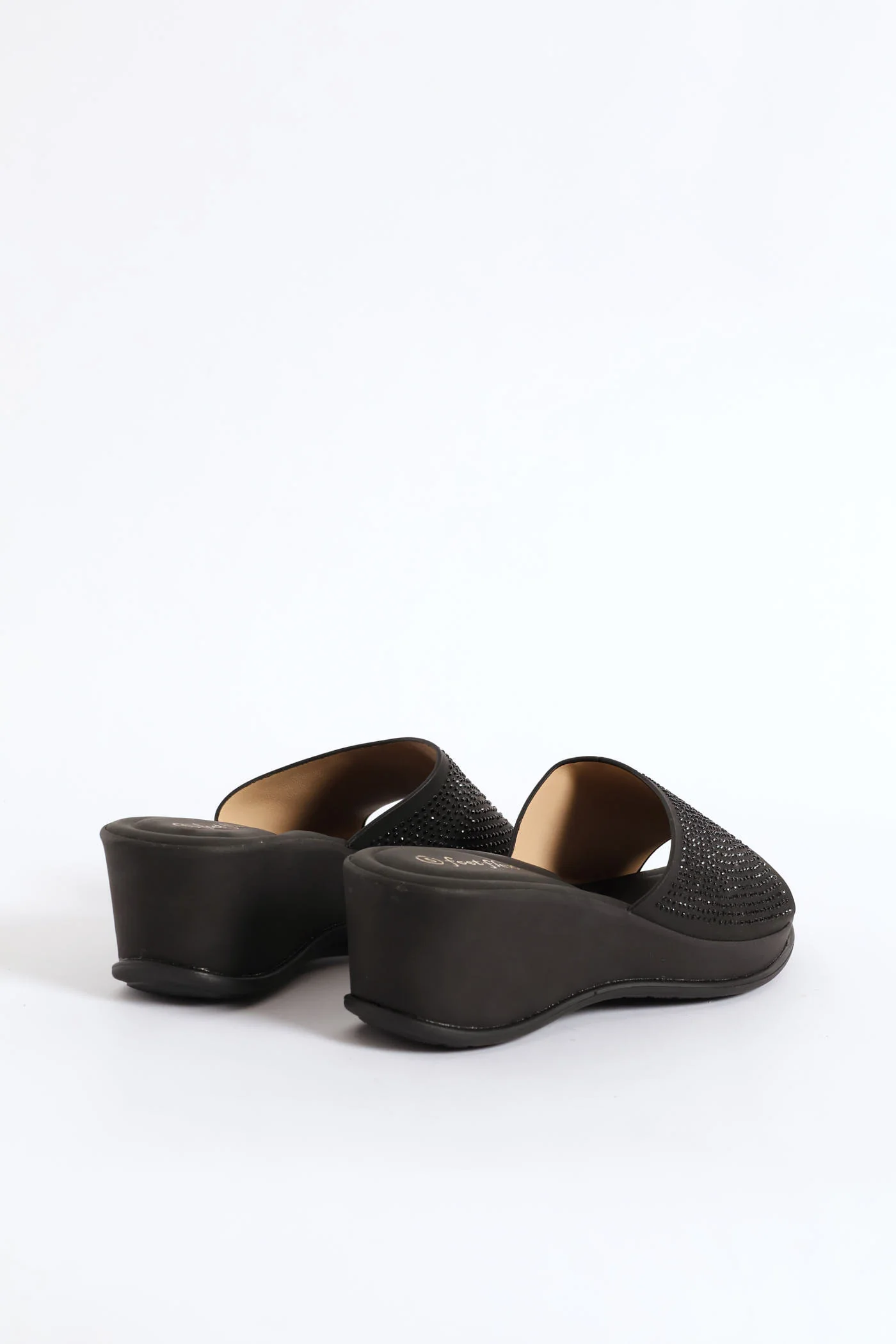 Bling Sandal - Black - Image 7