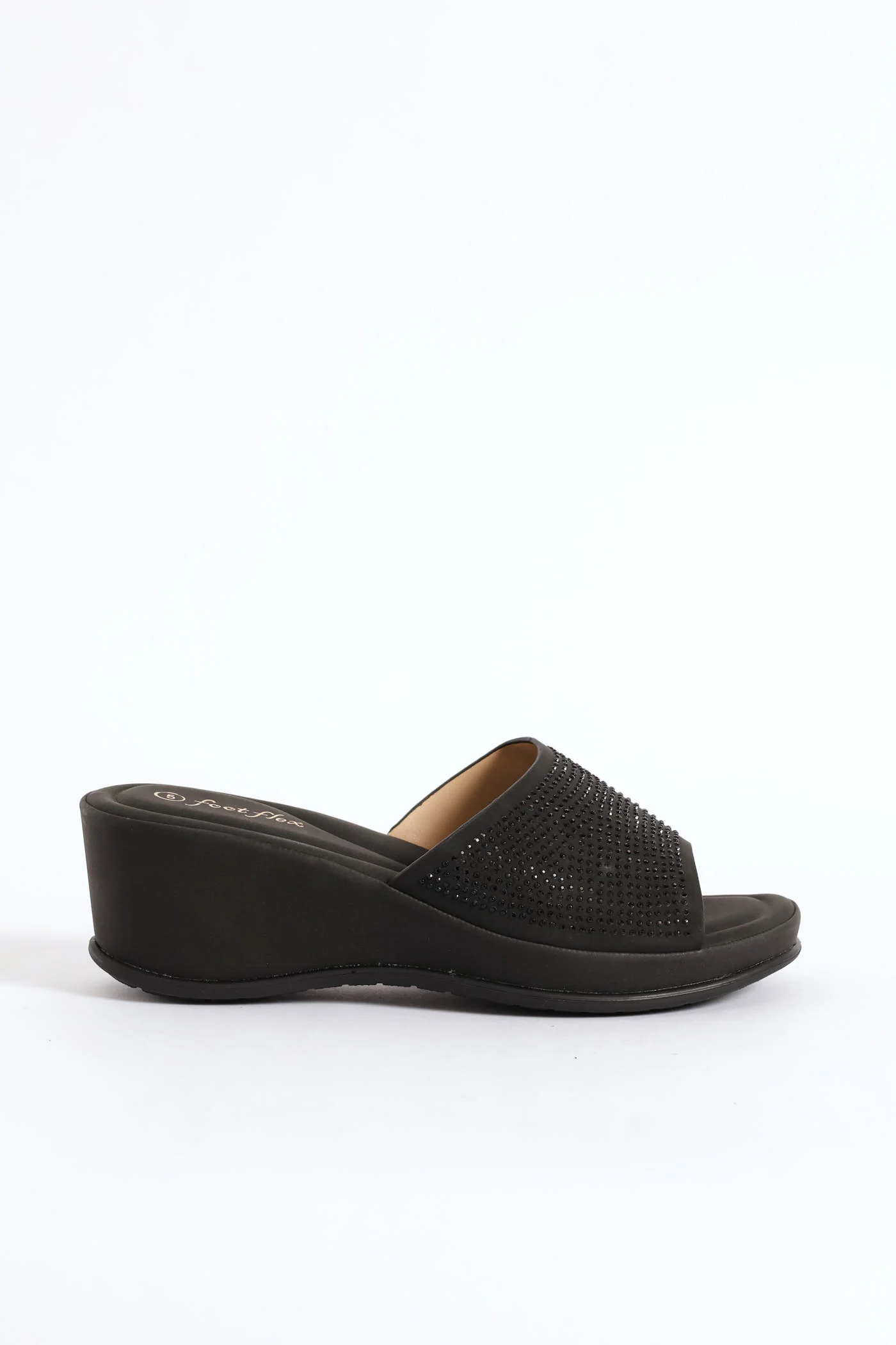 Bling Sandal - Black - Image 8