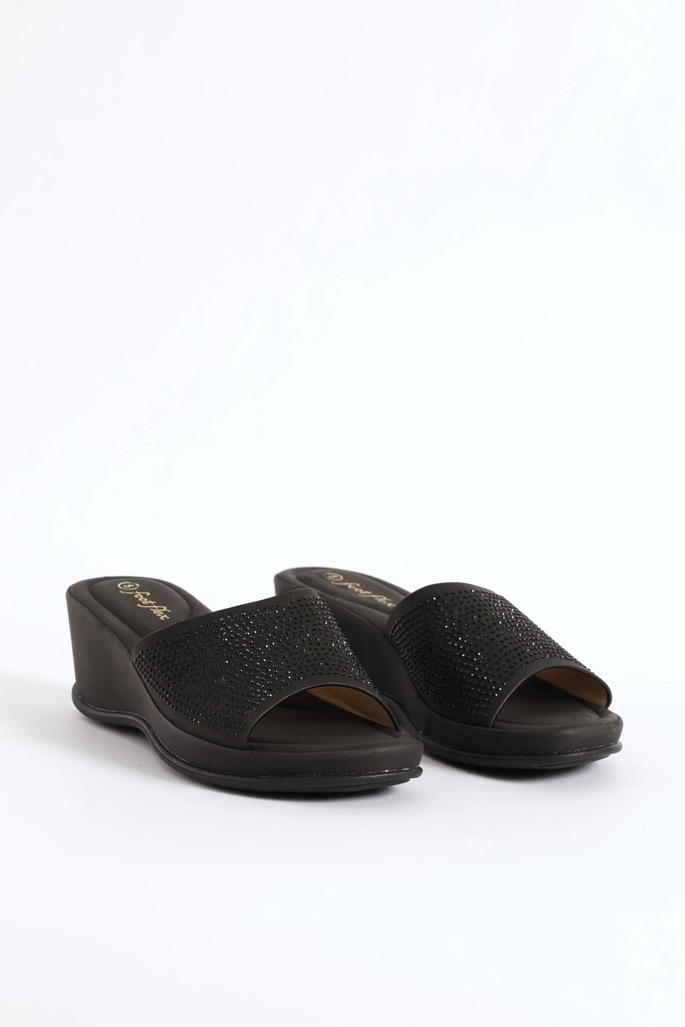 Bling Sandal - Black - Image 9