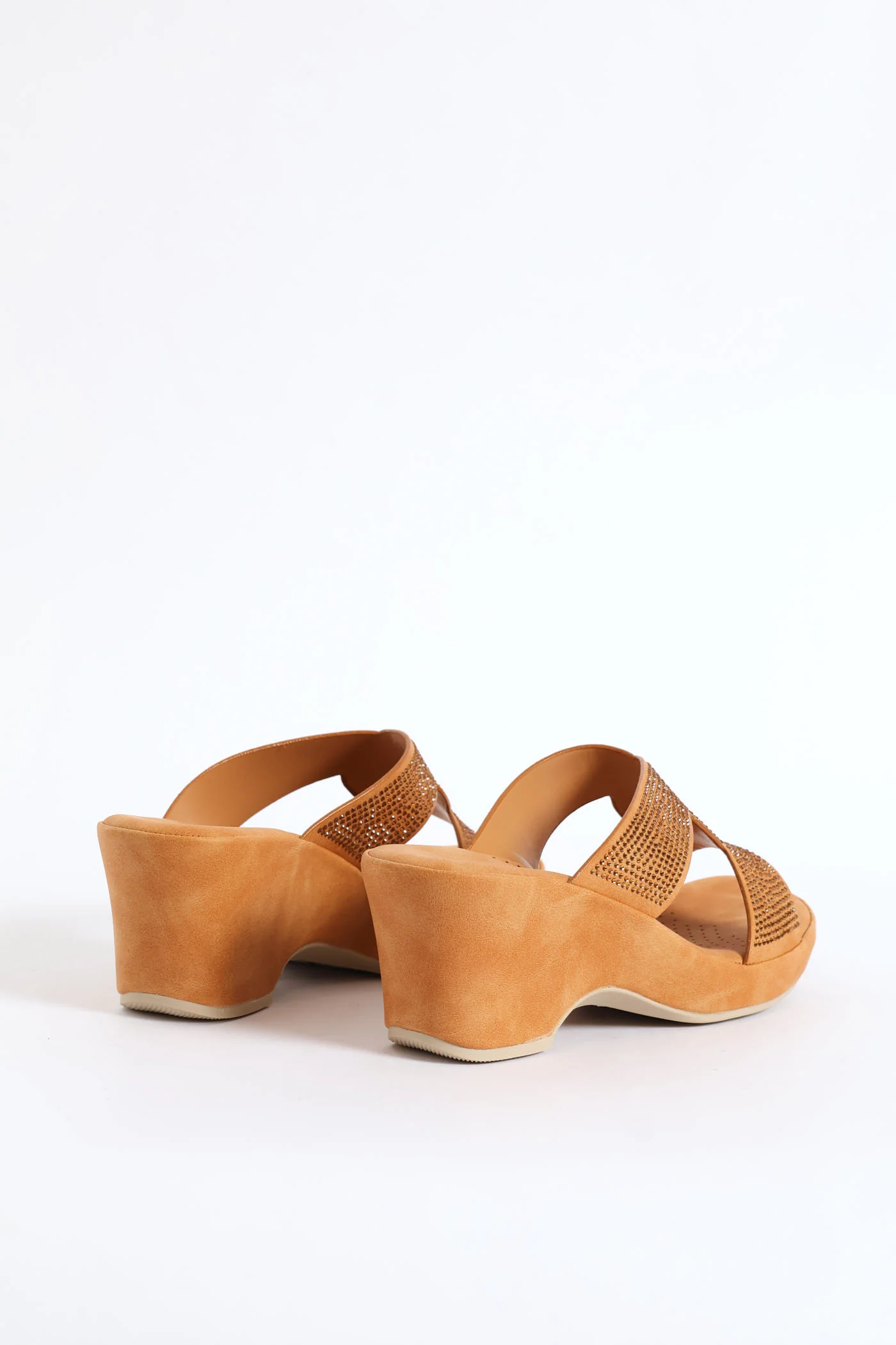 Bling Sandal - Tan - Image 6