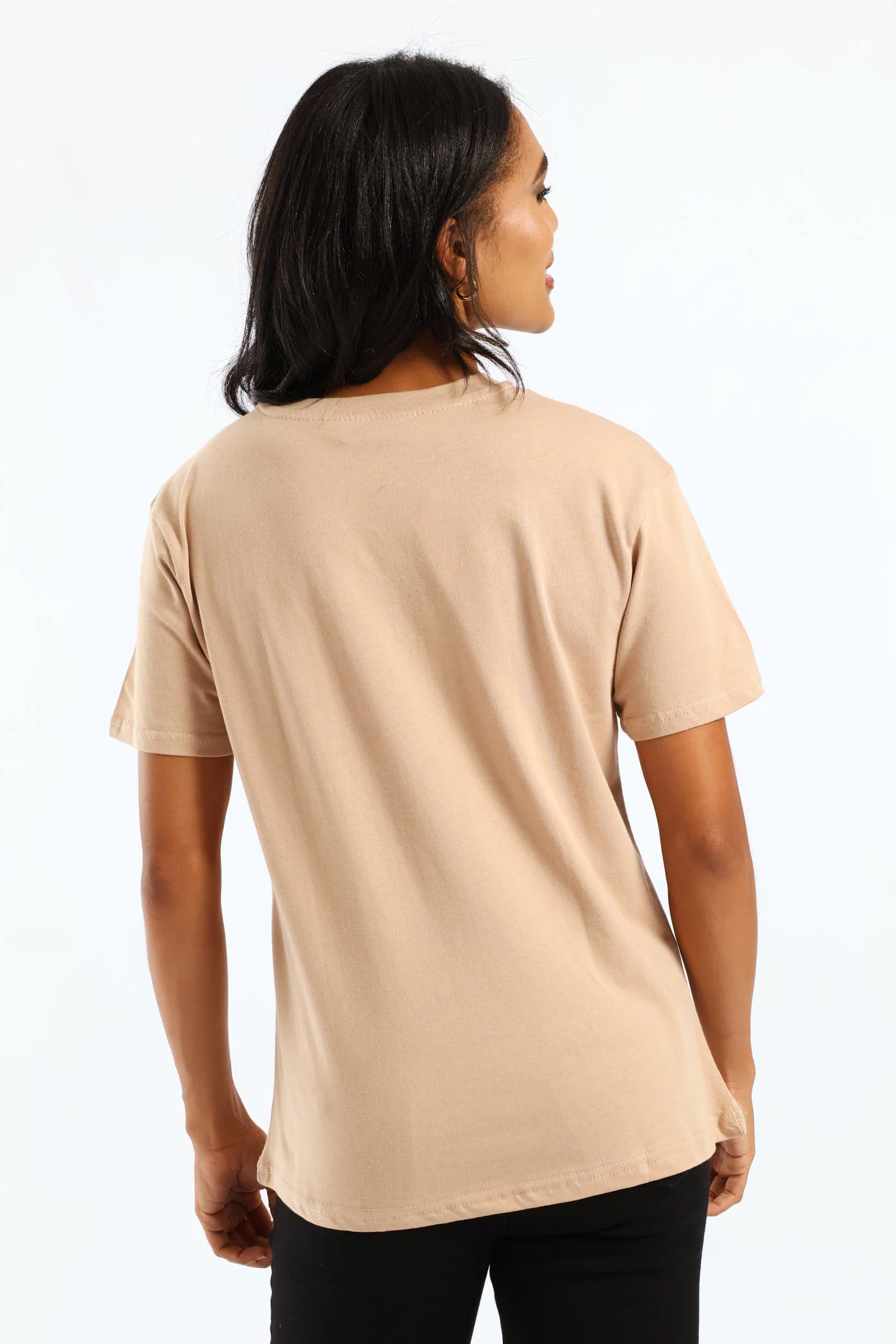 Bloom Autumn Bouquet Tee - Light Taupe - Image 5