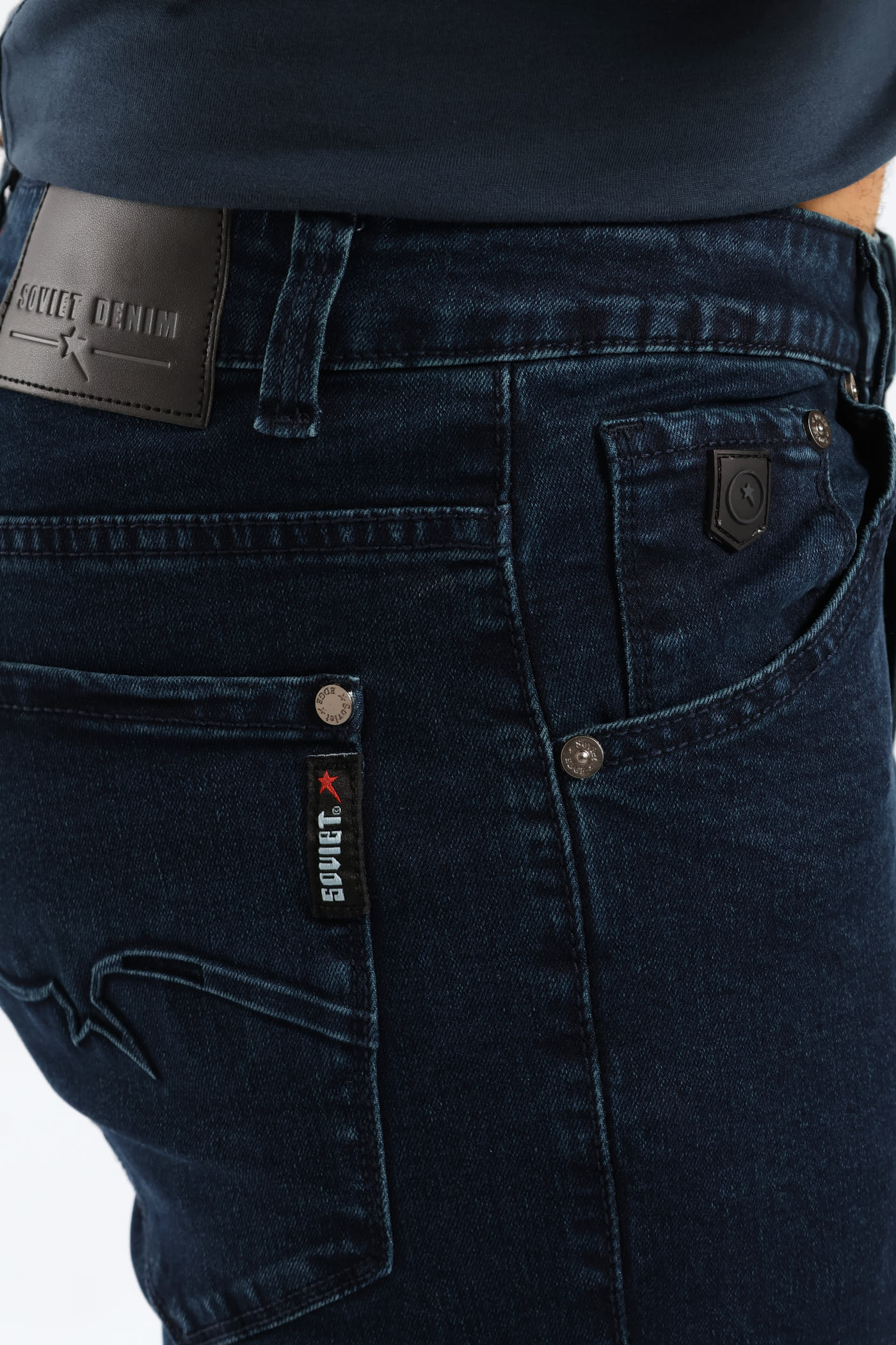 Bobby Cargo Denim - Dark Indigo - Image 10