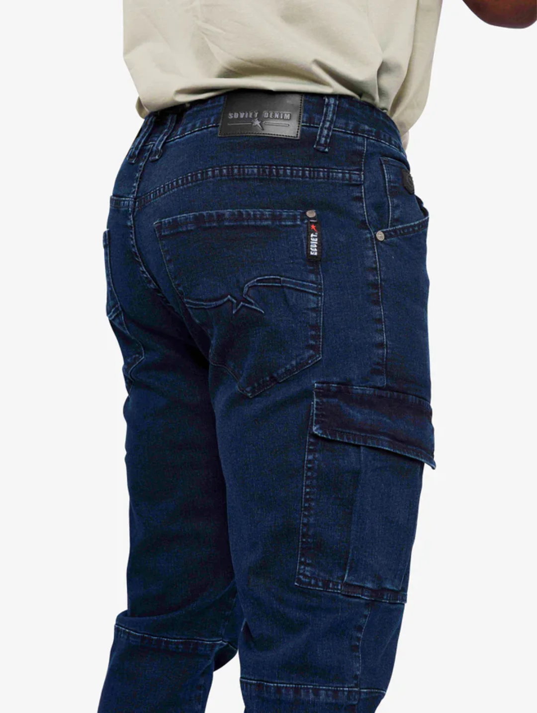 Bobby Cargo Denim - Dark Indigo - Image 3