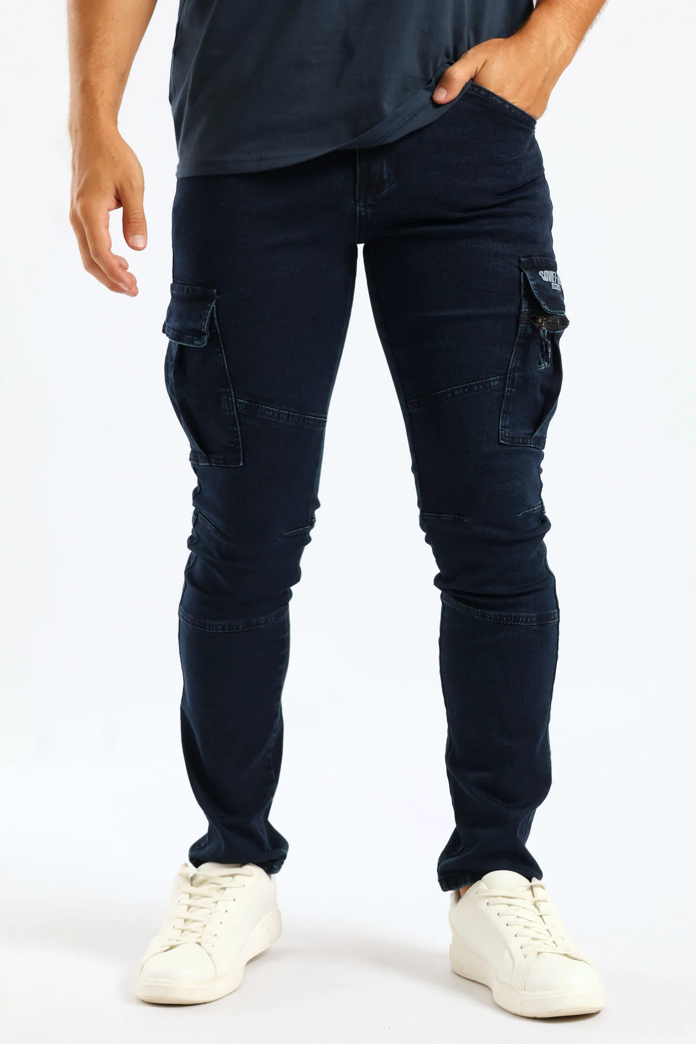Bobby Cargo Denim - Dark Indigo - Image 6