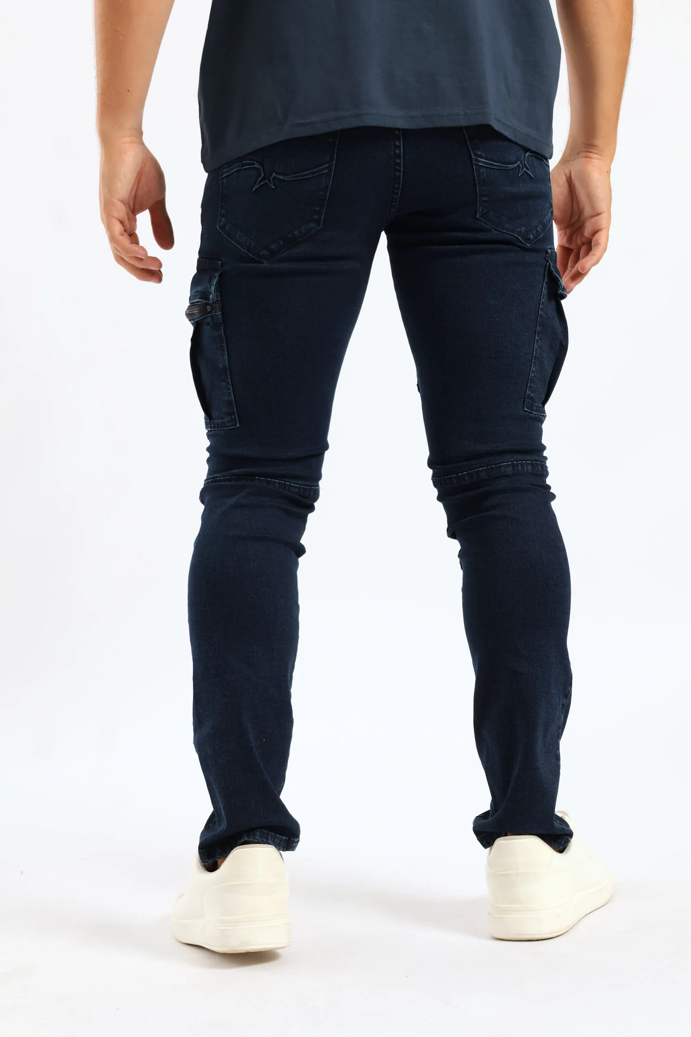 Bobby Cargo Denim - Dark Indigo - Image 8