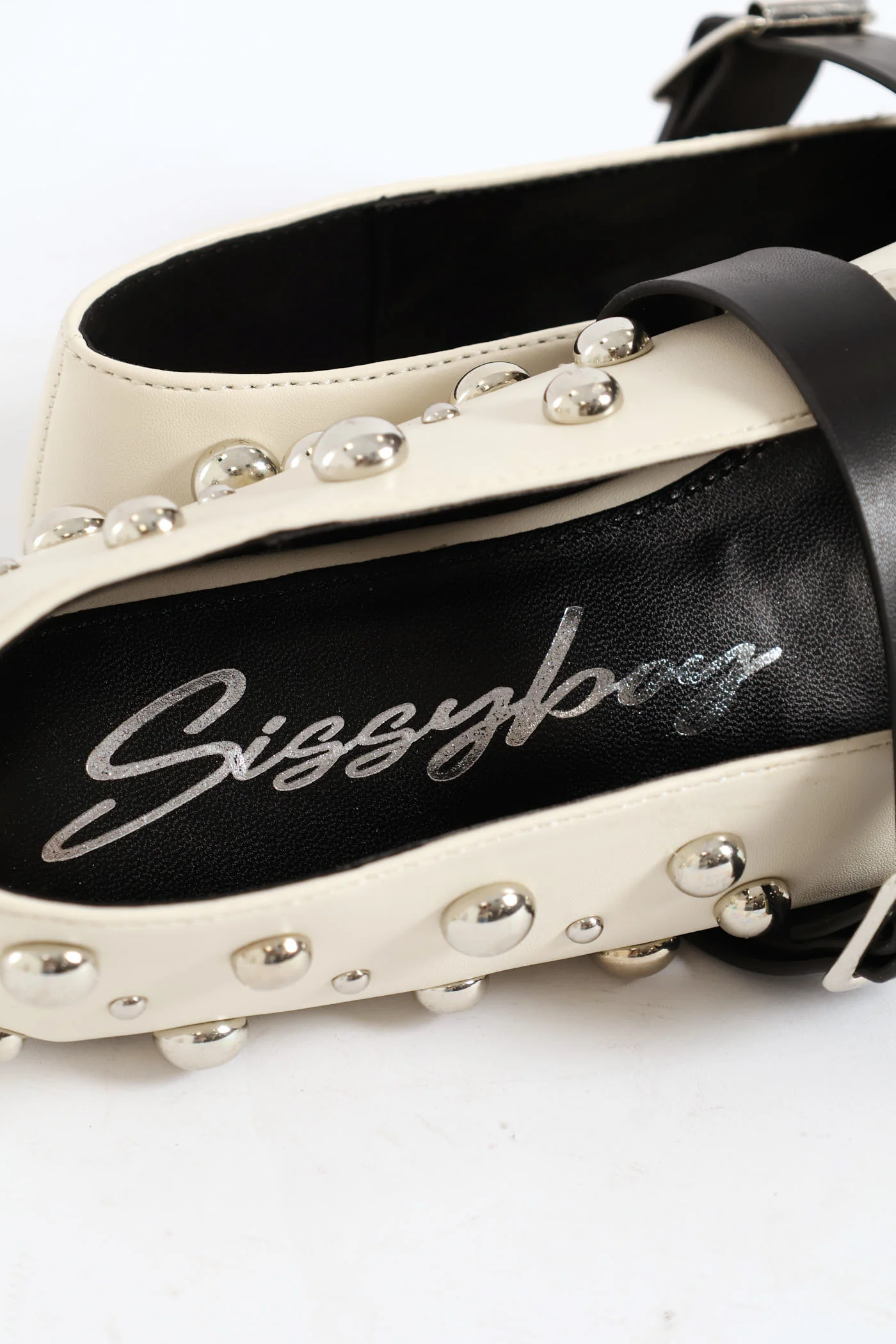 Bobby Studded Pump - Cream - Image 7