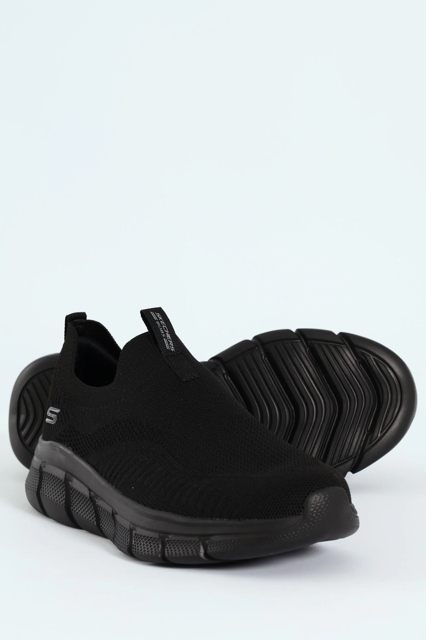 Bobs B Flex Knit Slip On Sneaker - Black - Image 5