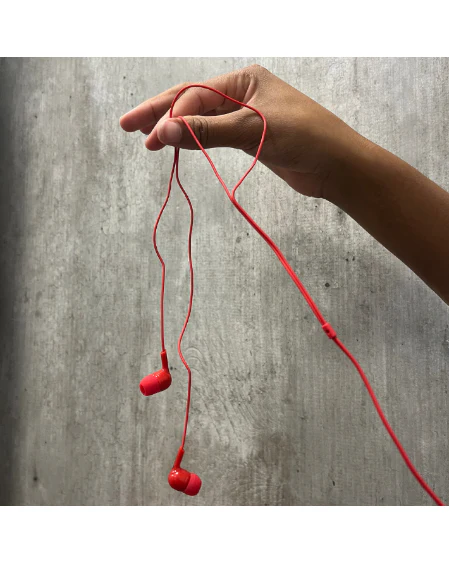 Jazz Series Earphones Red + Pink - Image 4