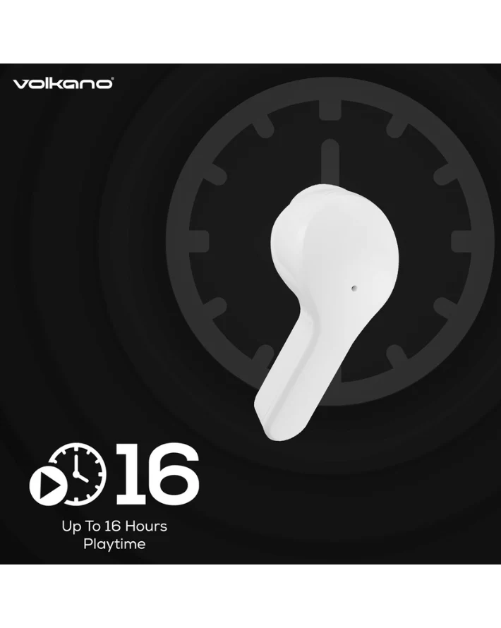 Volkano Crystalline Series  Earphones - White - Image 5