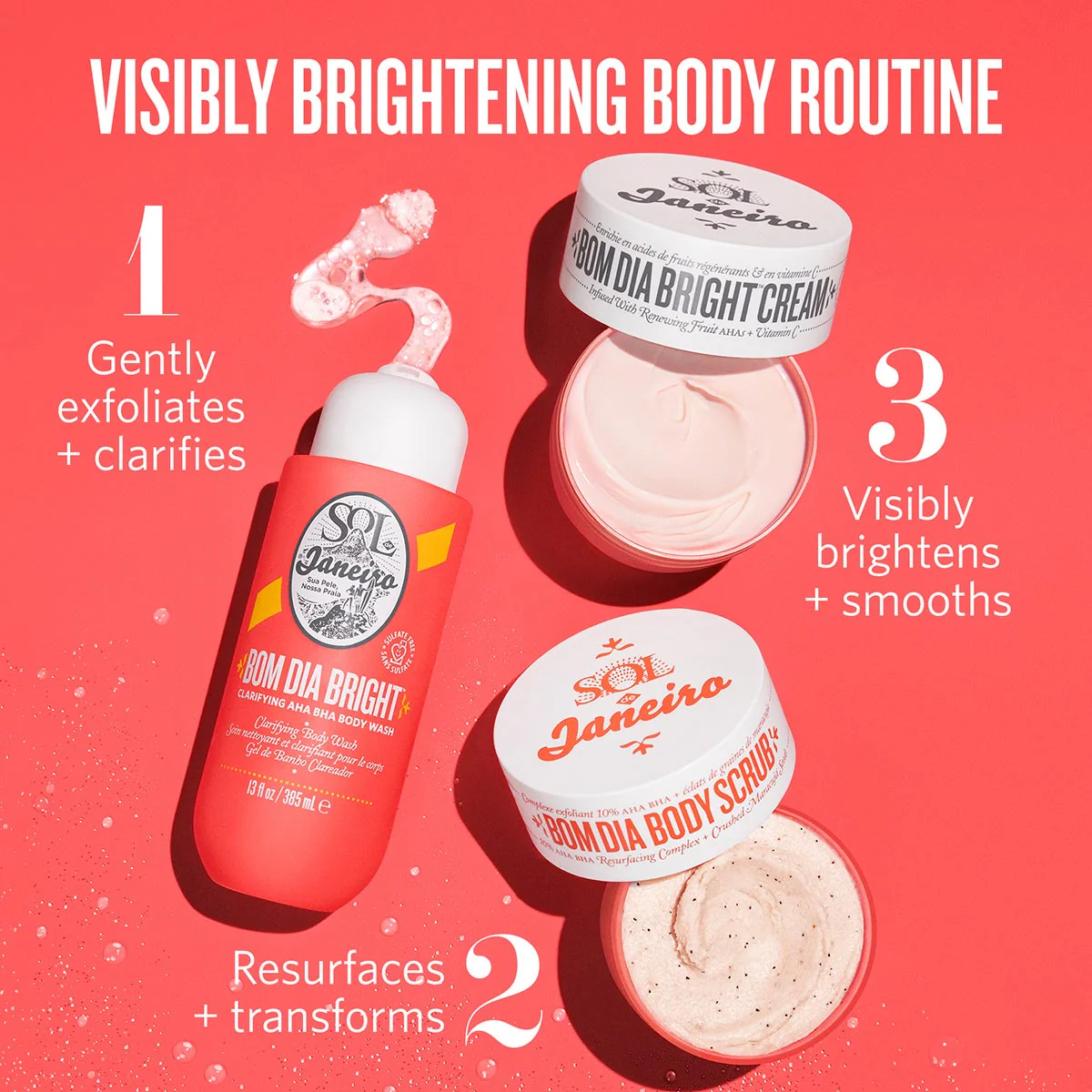 Bom Dia Bright™ Clarifying AHA BHA Body Wash - Image 7