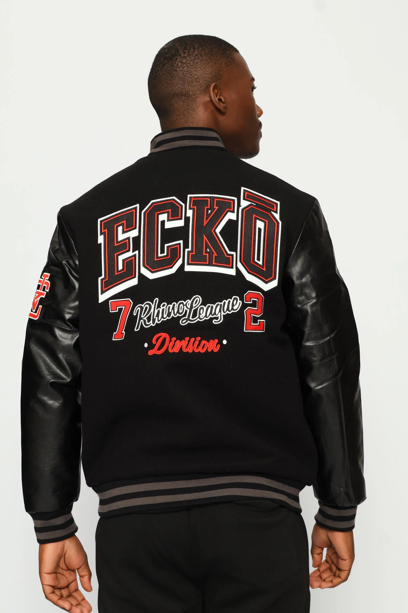Bomber Jacket - Black - Image 4