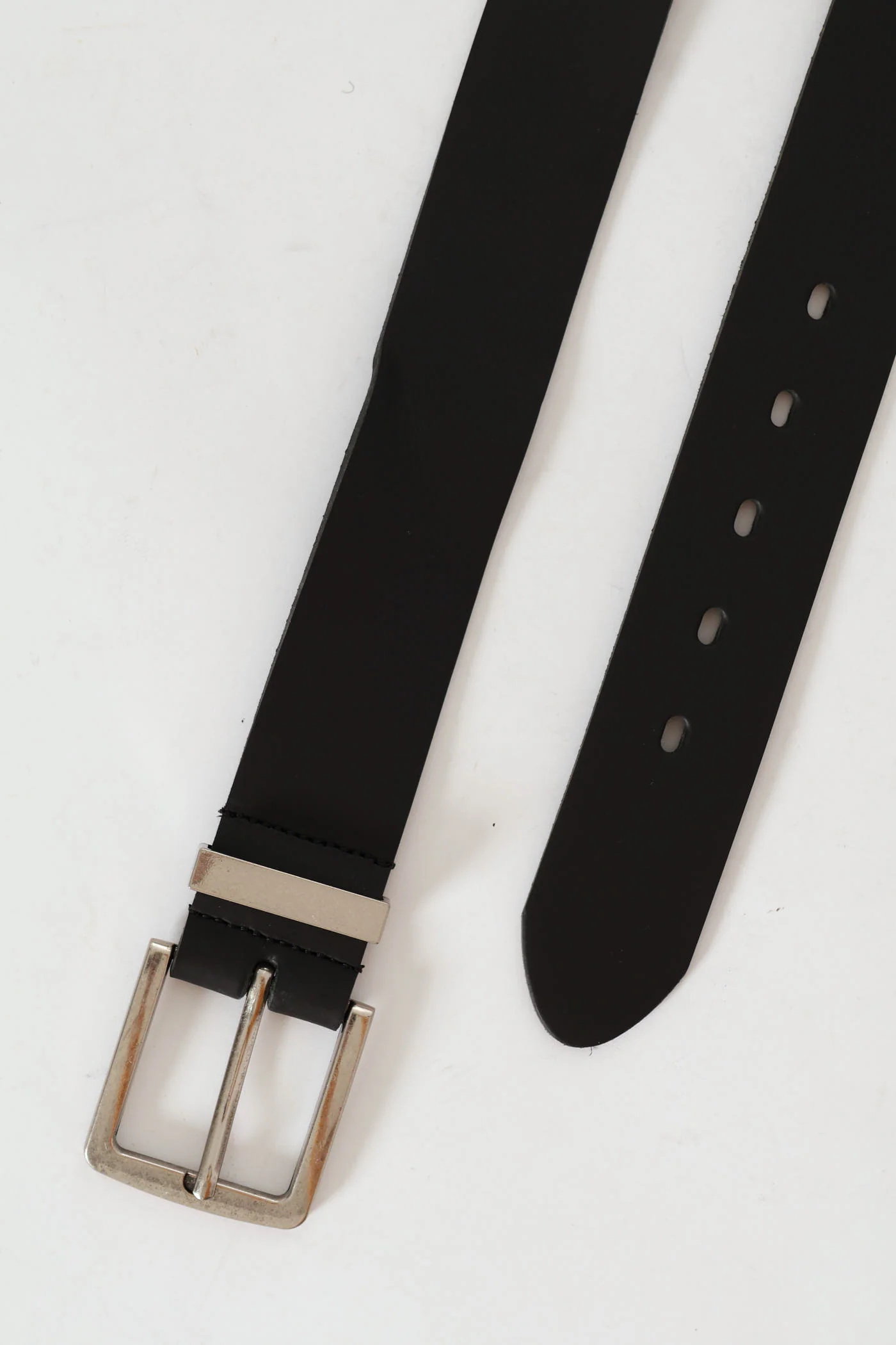 Bonded 40Mm Jean Belt - Black - Image 2