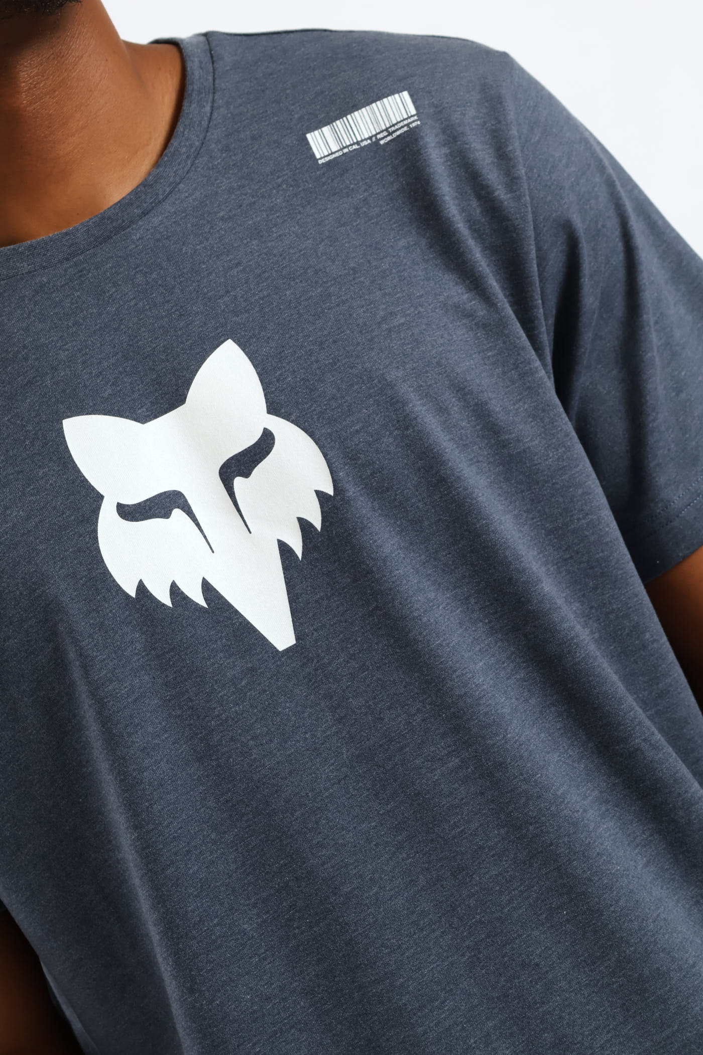 Boneyard Tee - Grey Melange - Image 2