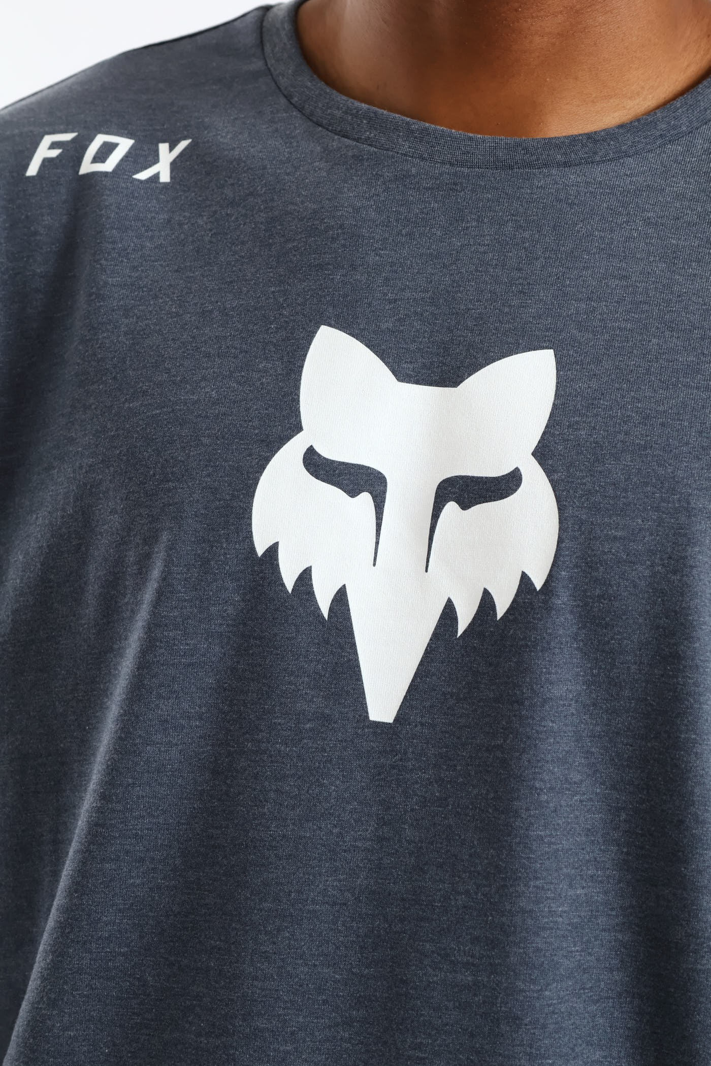 Boneyard Tee - Grey Melange - Image 3