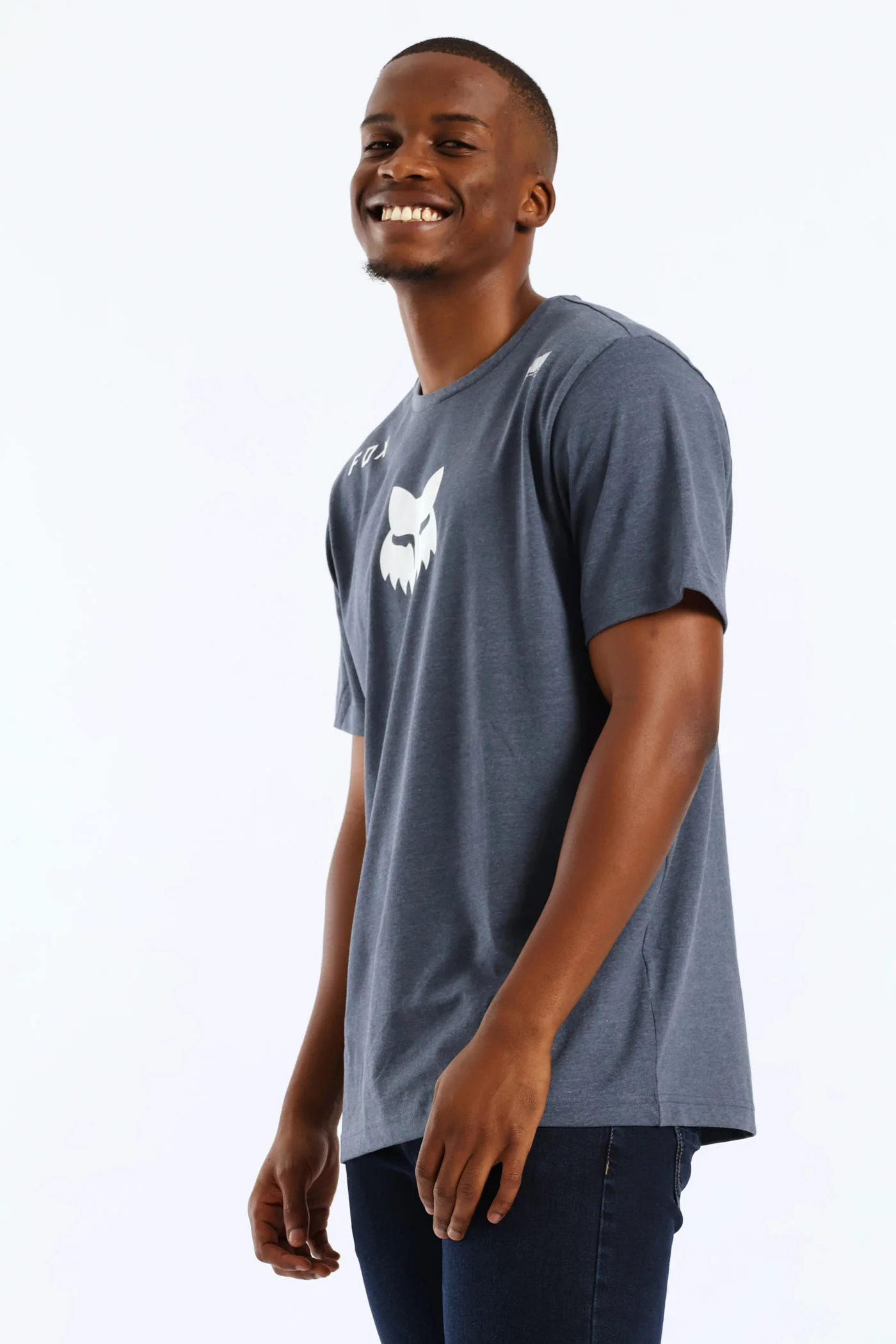 Boneyard Tee - Grey Melange - Image 6