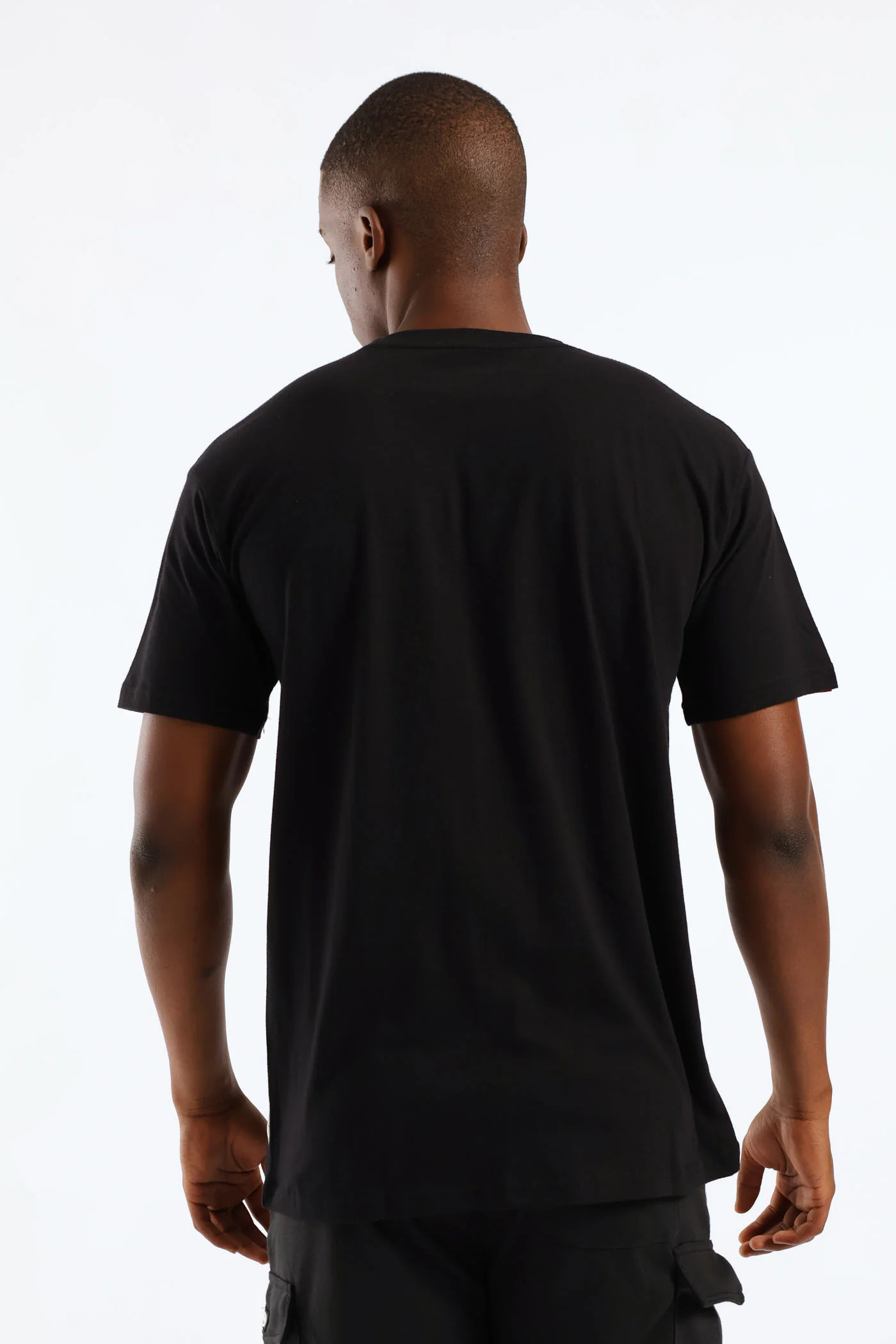 Border Tee - Black - Image 4